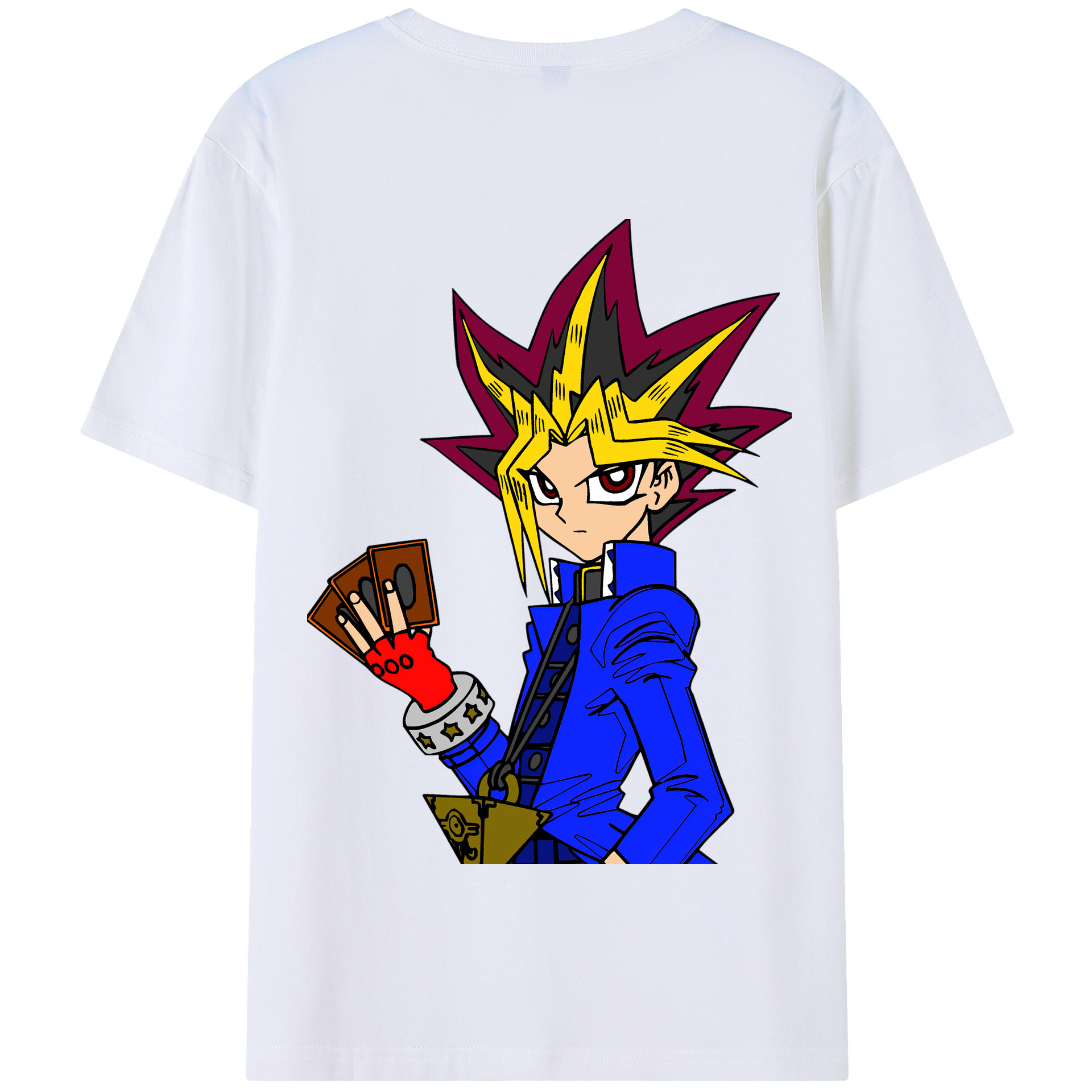 遊☆戯☆王 Yu-Gi-Oh! 綿100％半袖Tシャツ（背面プリント）
