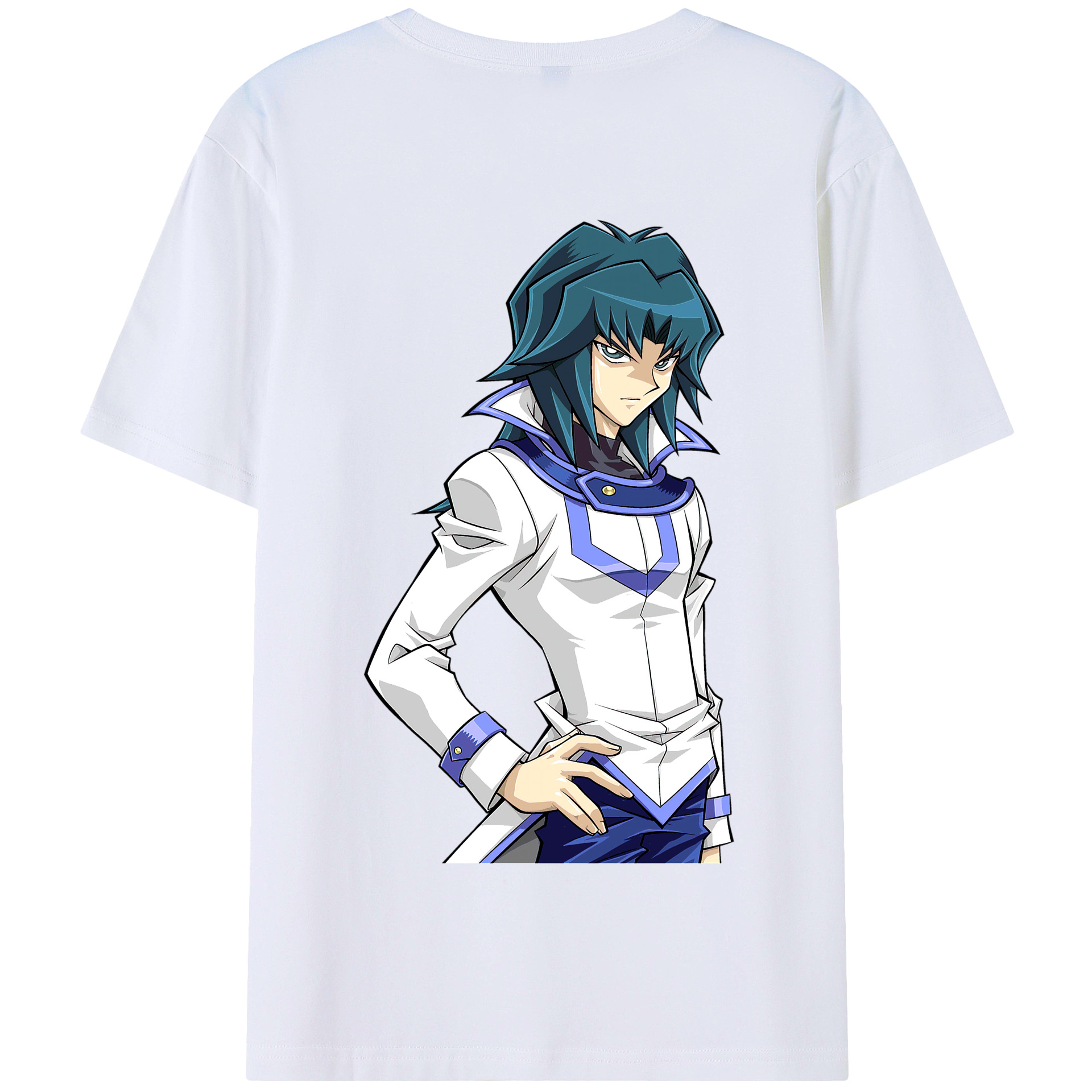 （画像用） 遊☆戯☆王 Yu-Gi-Oh! 綿100％半袖Tシャツ（背面プリント）