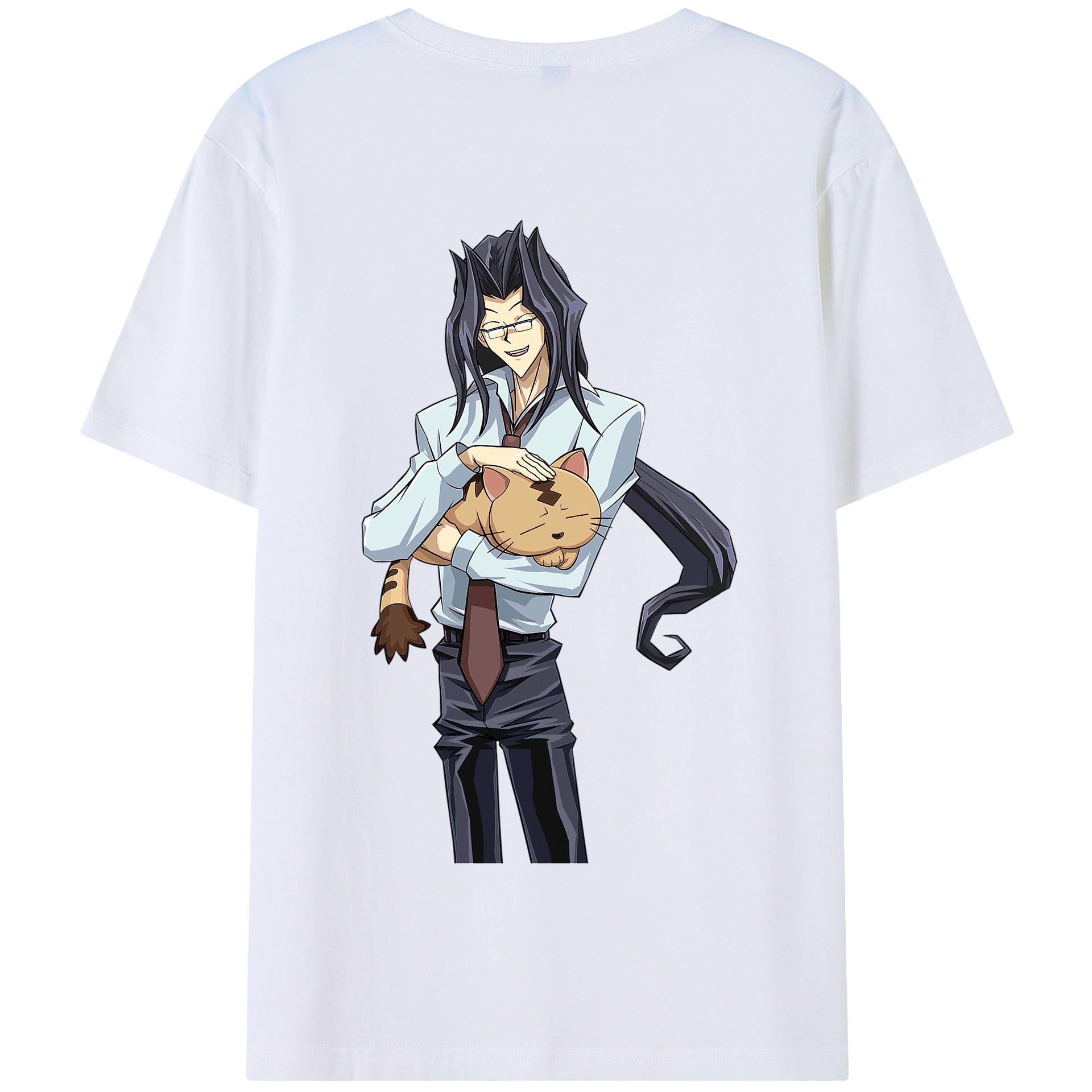 （画像用） 遊☆戯☆王 Yu-Gi-Oh! 綿100％半袖Tシャツ（背面プリント）