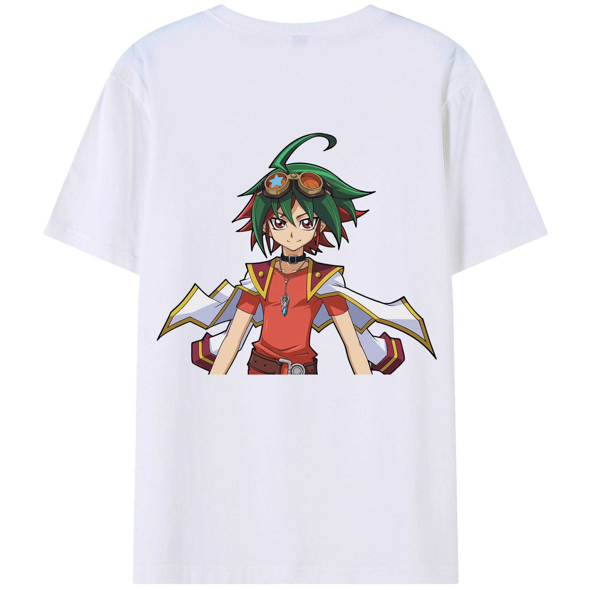 遊☆戯☆王 Yu-Gi-Oh! 綿100％半袖Tシャツ（背面プリント）