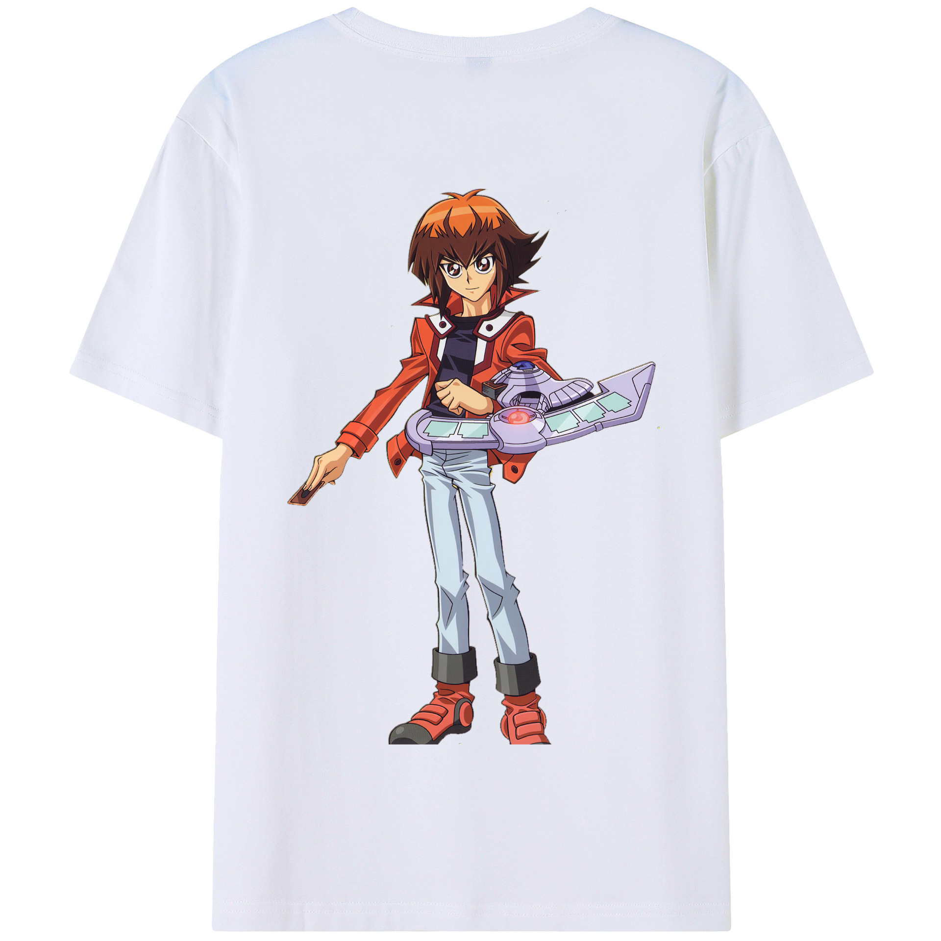 遊☆戯☆王 Yu-Gi-Oh! 綿100％半袖Tシャツ（背面プリント）