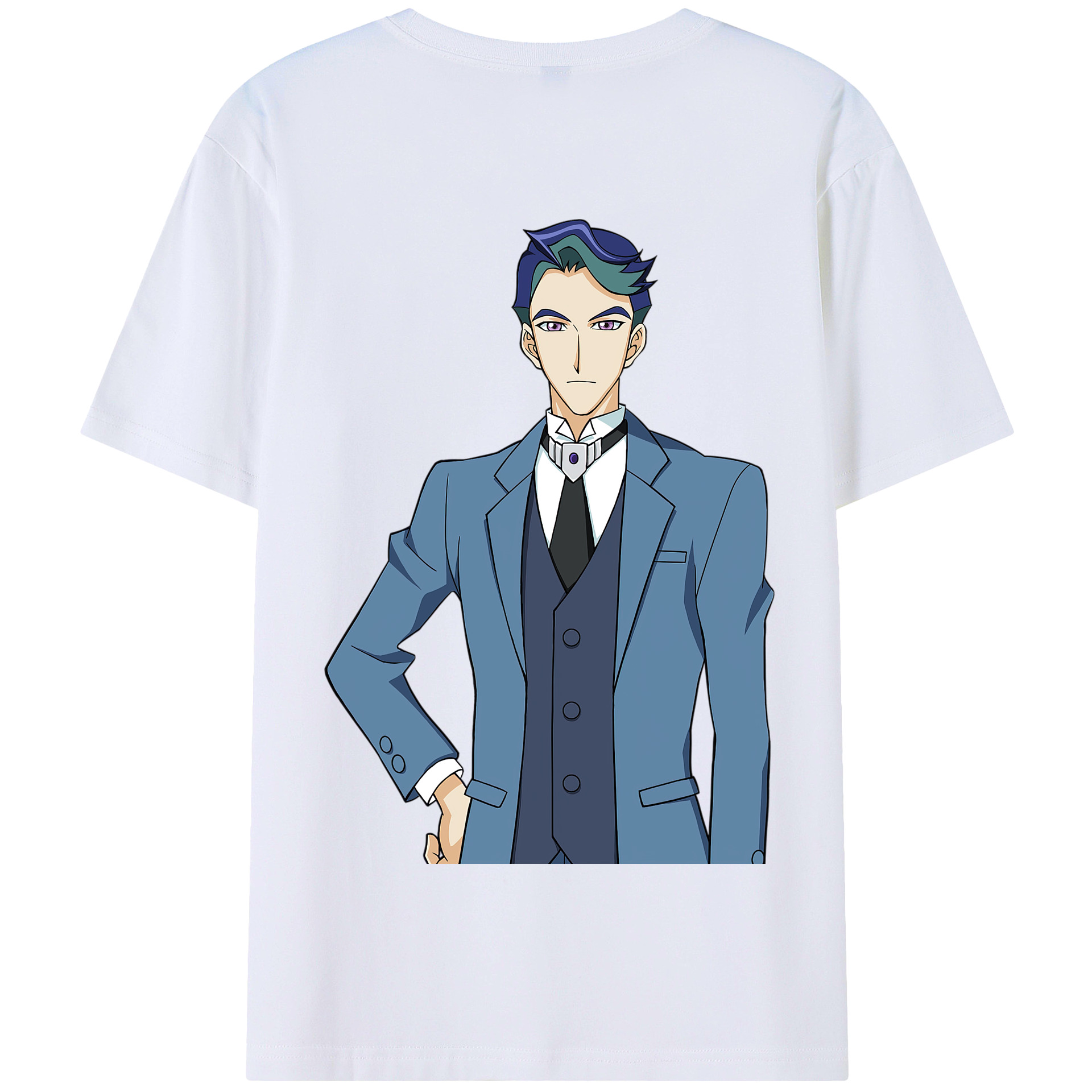 （画像用） 遊☆戯☆王 Yu-Gi-Oh! 綿100％半袖Tシャツ（背面プリント）