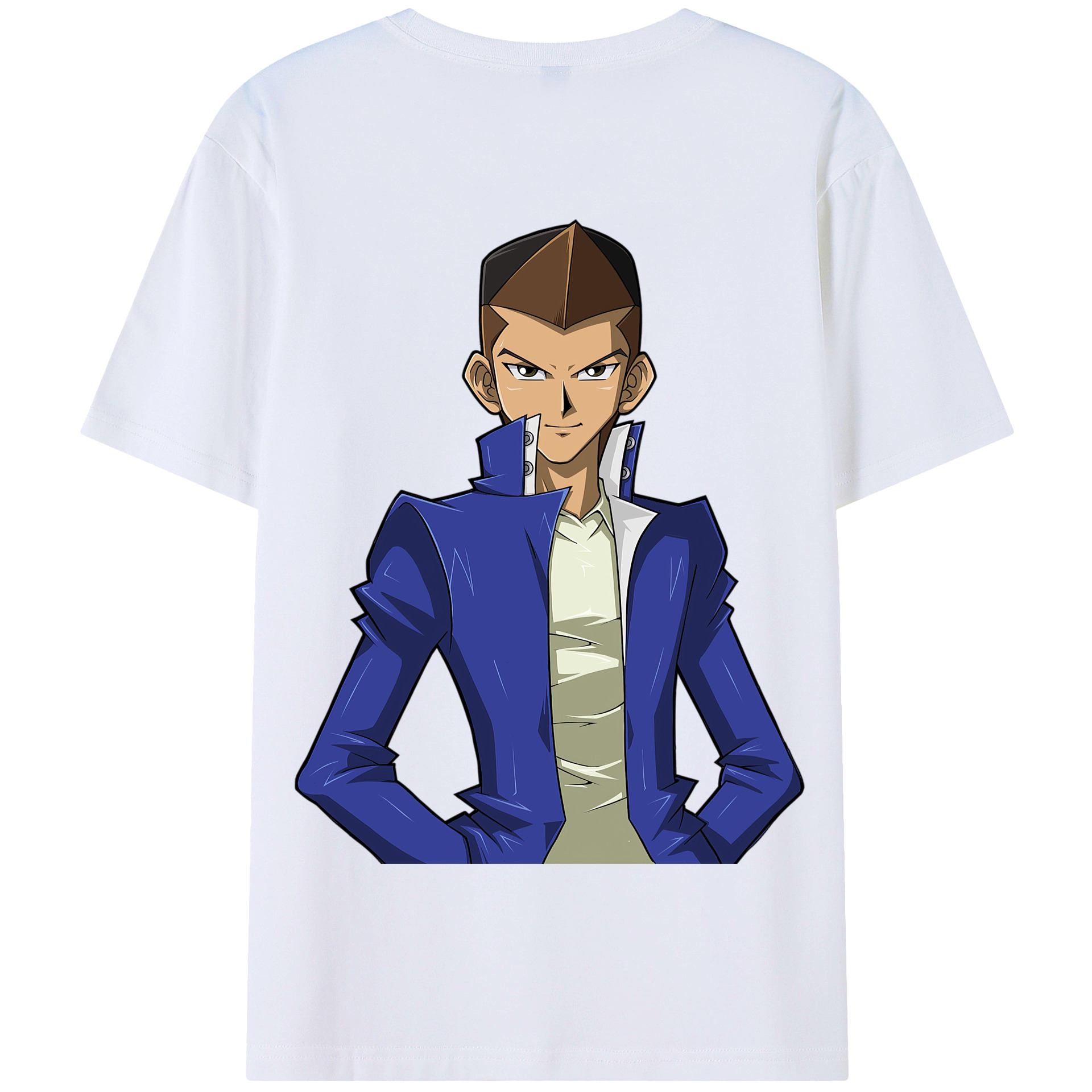 遊☆戯☆王 Yu-Gi-Oh! 綿100%半袖Tシャツ(背面プリント) 遊☆戯☆王 Yu-Gi-Oh! 綿100%半袖Tシャツ(背面プリント)