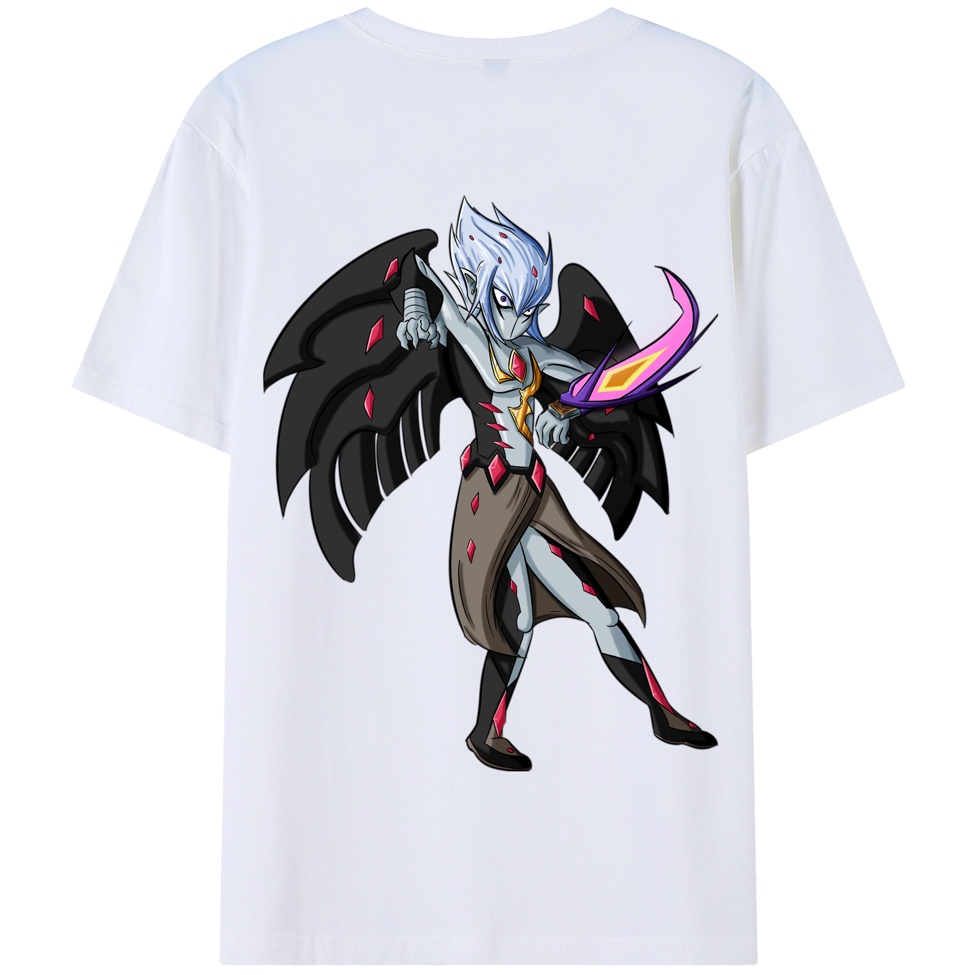 遊☆戯☆王 Yu-Gi-Oh! 綿100％半袖Tシャツ（背面プリント）