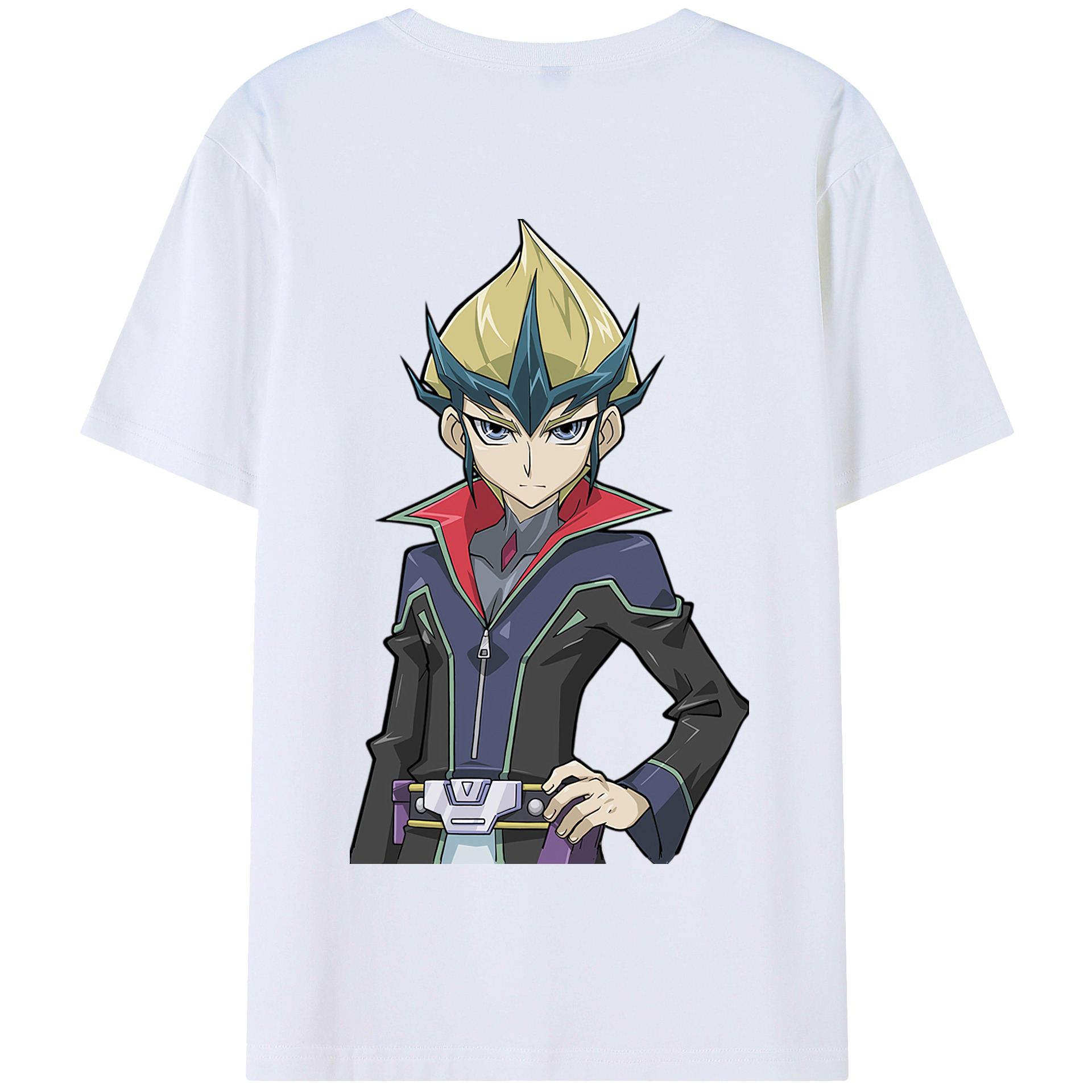 遊☆戯☆王 Yu-Gi-Oh! 綿100%半袖Tシャツ(背面プリント) 遊☆戯☆王 Yu-Gi-Oh! 綿100%半袖Tシャツ(背面プリント)