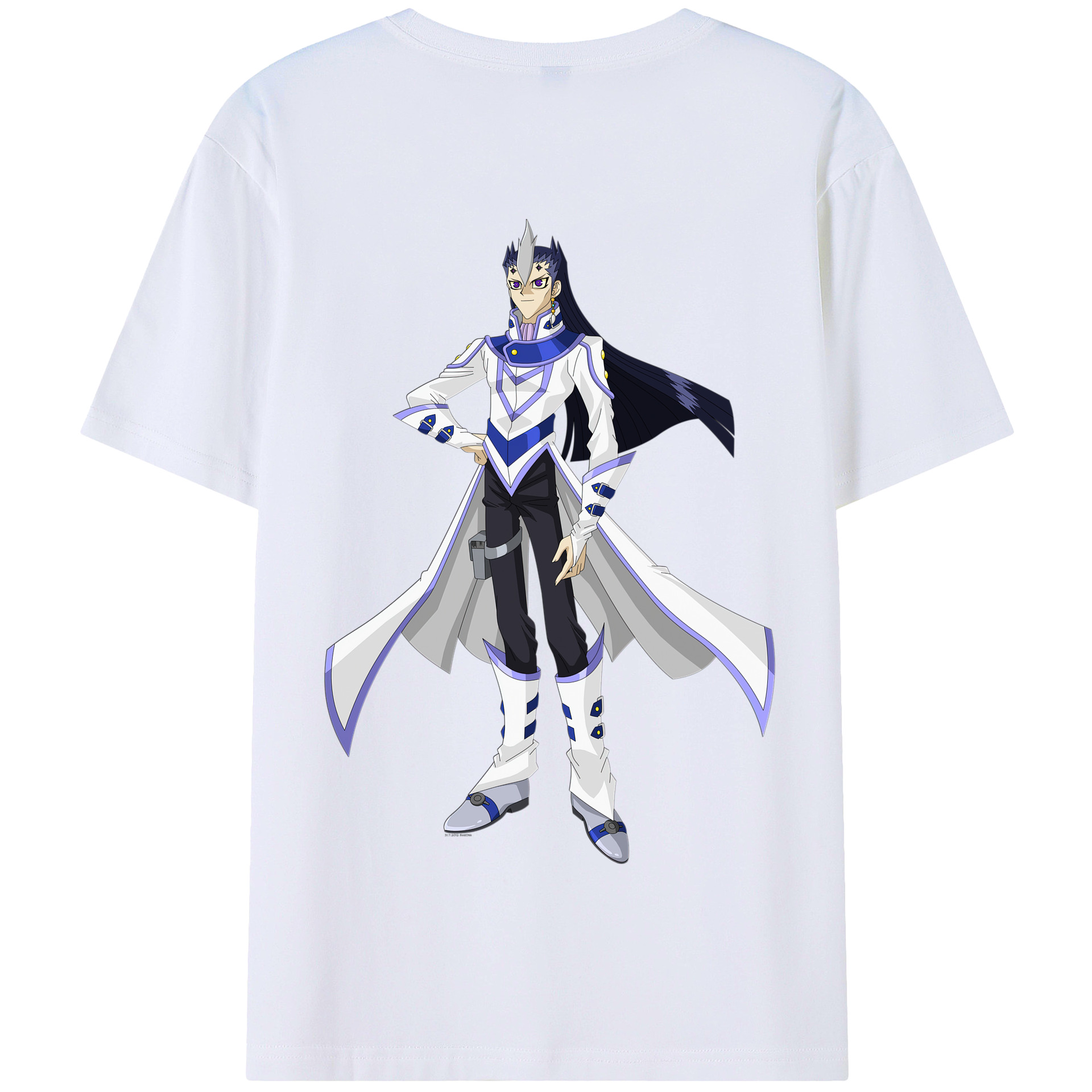 （画像用） 遊☆戯☆王 Yu-Gi-Oh! 綿100％半袖Tシャツ（背面プリント）