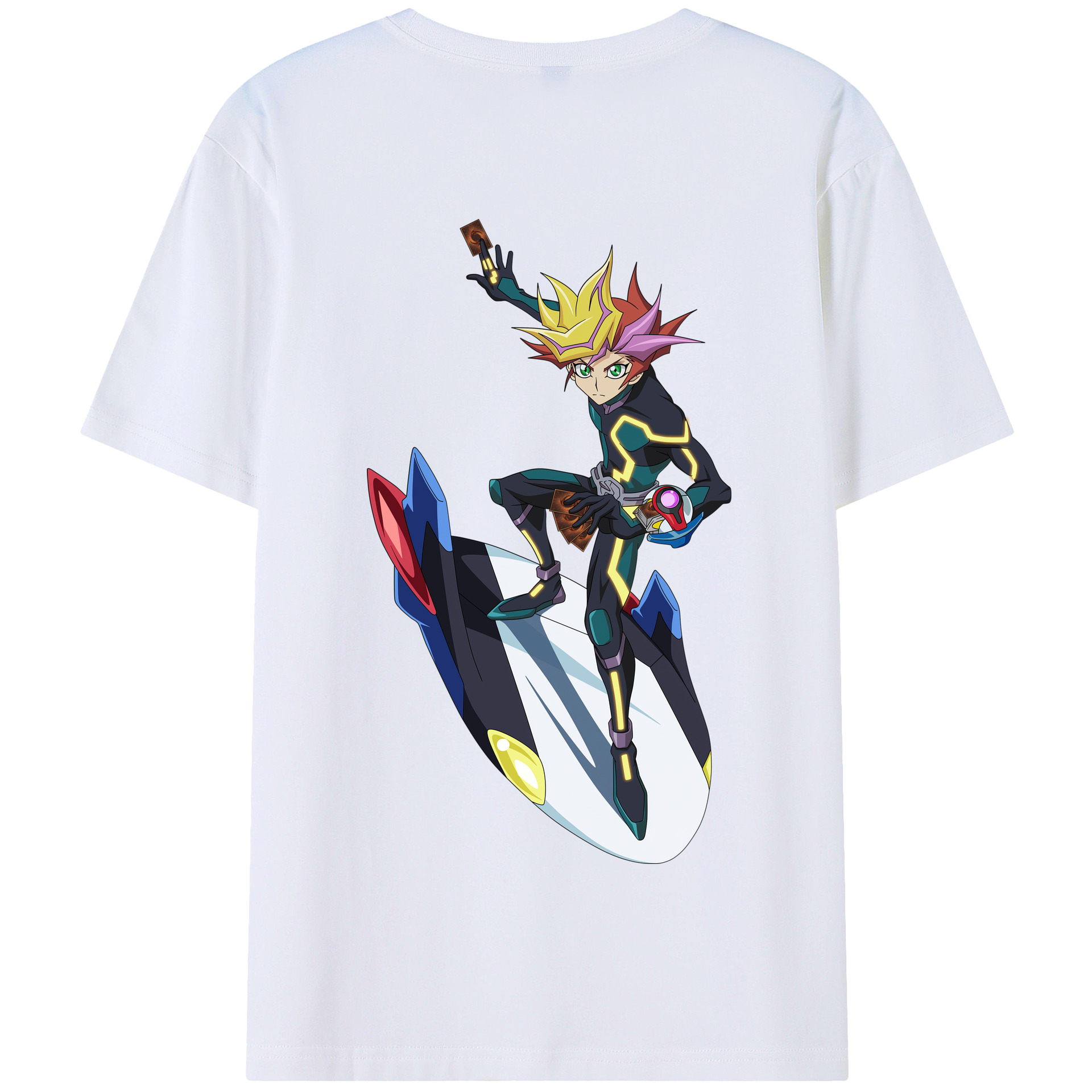 遊☆戯☆王 Yu-Gi-Oh! 綿100％半袖Tシャツ（背面プリント）