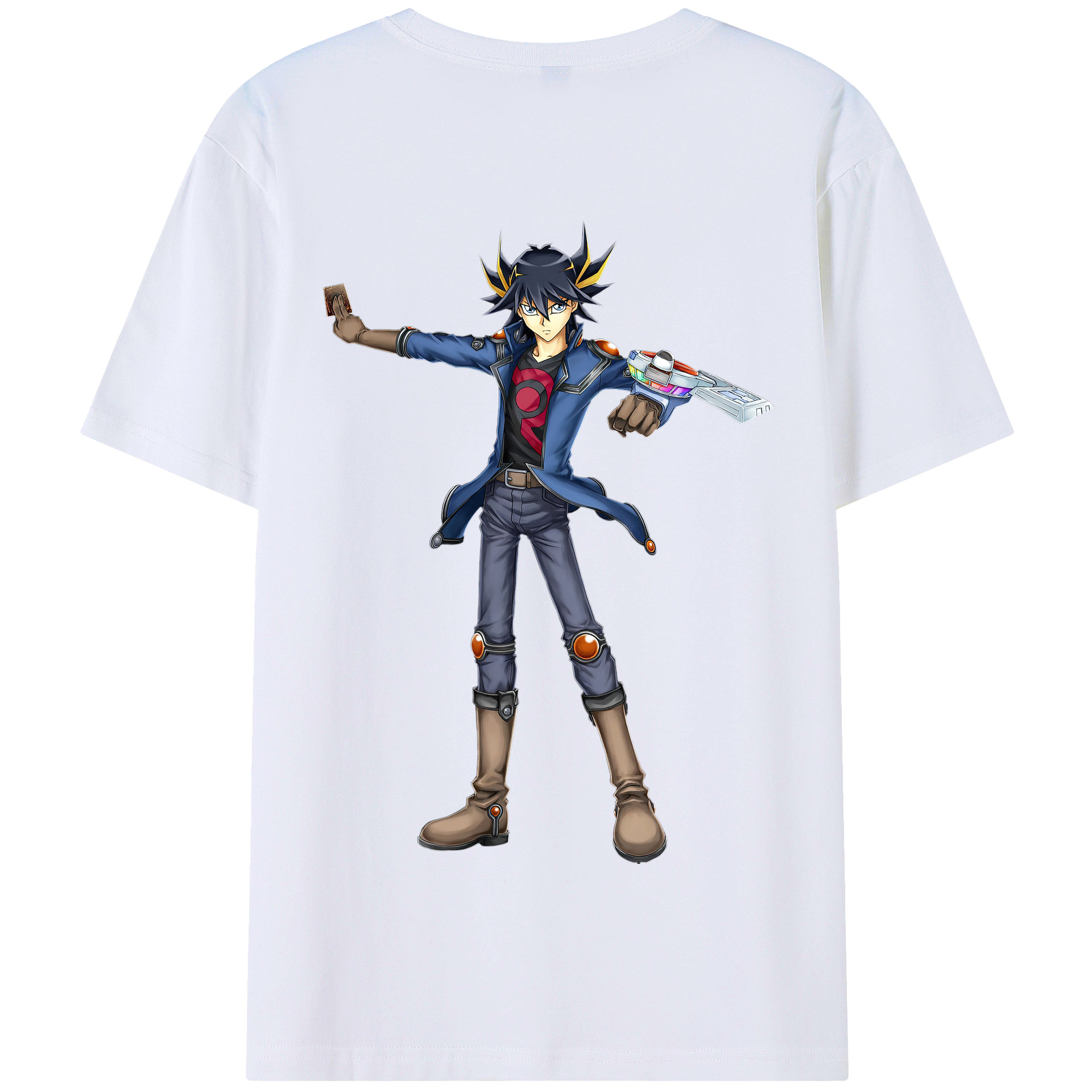 遊☆戯☆王 Yu-Gi-Oh! 綿100％半袖Tシャツ（背面プリント）
