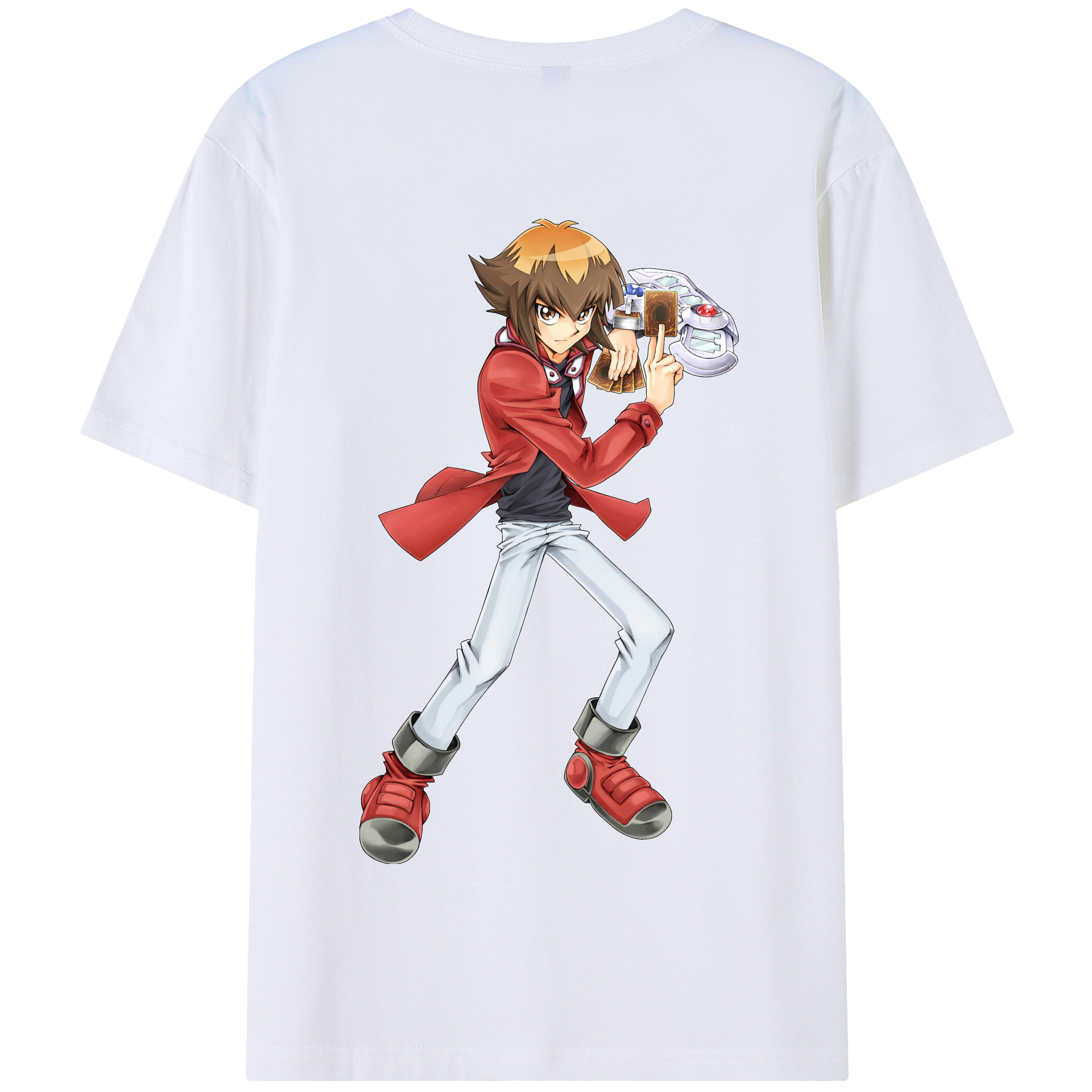 遊☆戯☆王 Yu-Gi-Oh! 綿100％半袖Tシャツ（背面プリント）