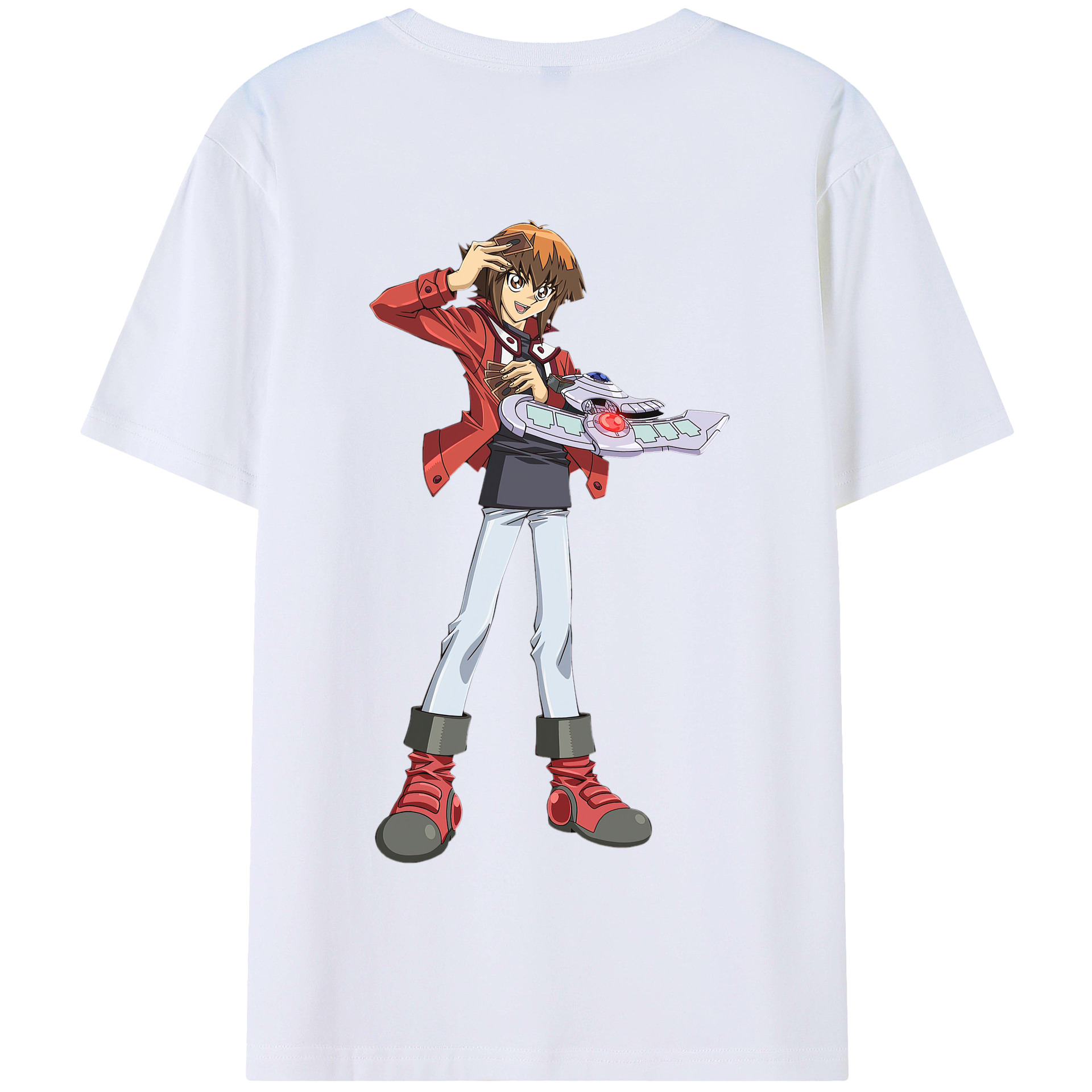 遊☆戯☆王 Yu-Gi-Oh! 綿100％半袖Tシャツ（背面プリント）