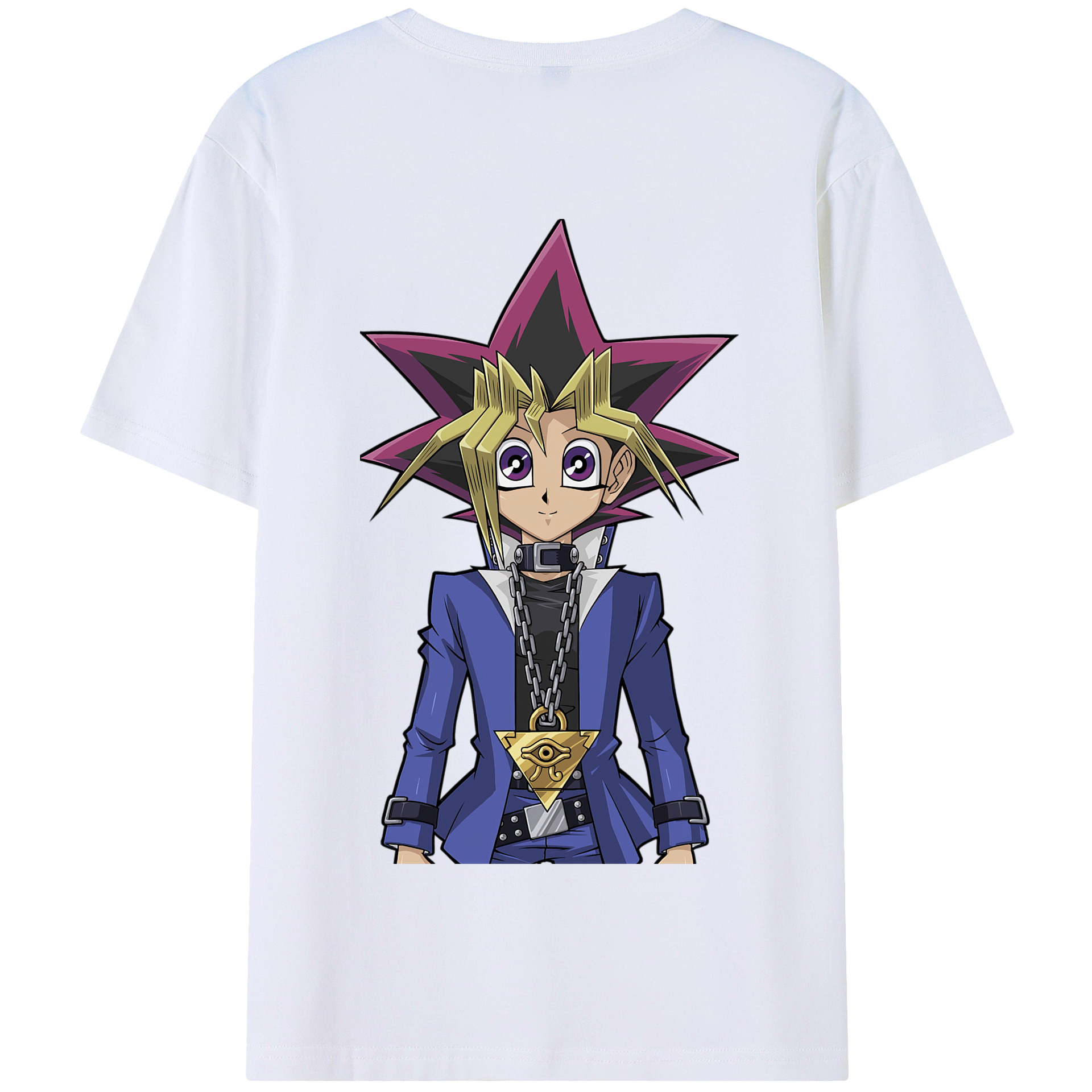 遊☆戯☆王 Yu-Gi-Oh! 綿100％半袖Tシャツ（背面プリント）