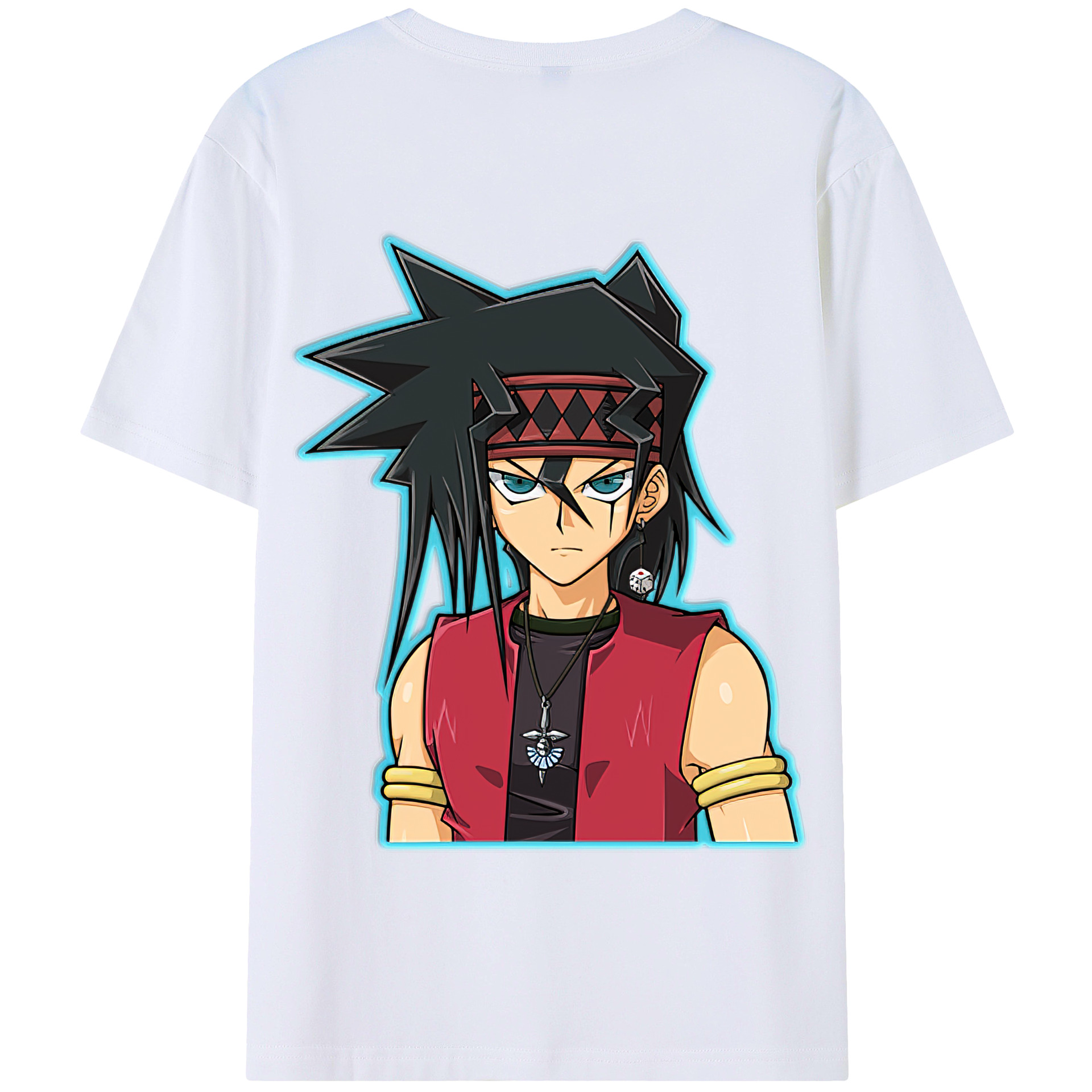 遊☆戯☆王 Yu-Gi-Oh! 綿100%半袖Tシャツ(背面プリント) 遊☆戯☆王 Yu-Gi-Oh! 綿100%半袖Tシャツ(背面プリント)