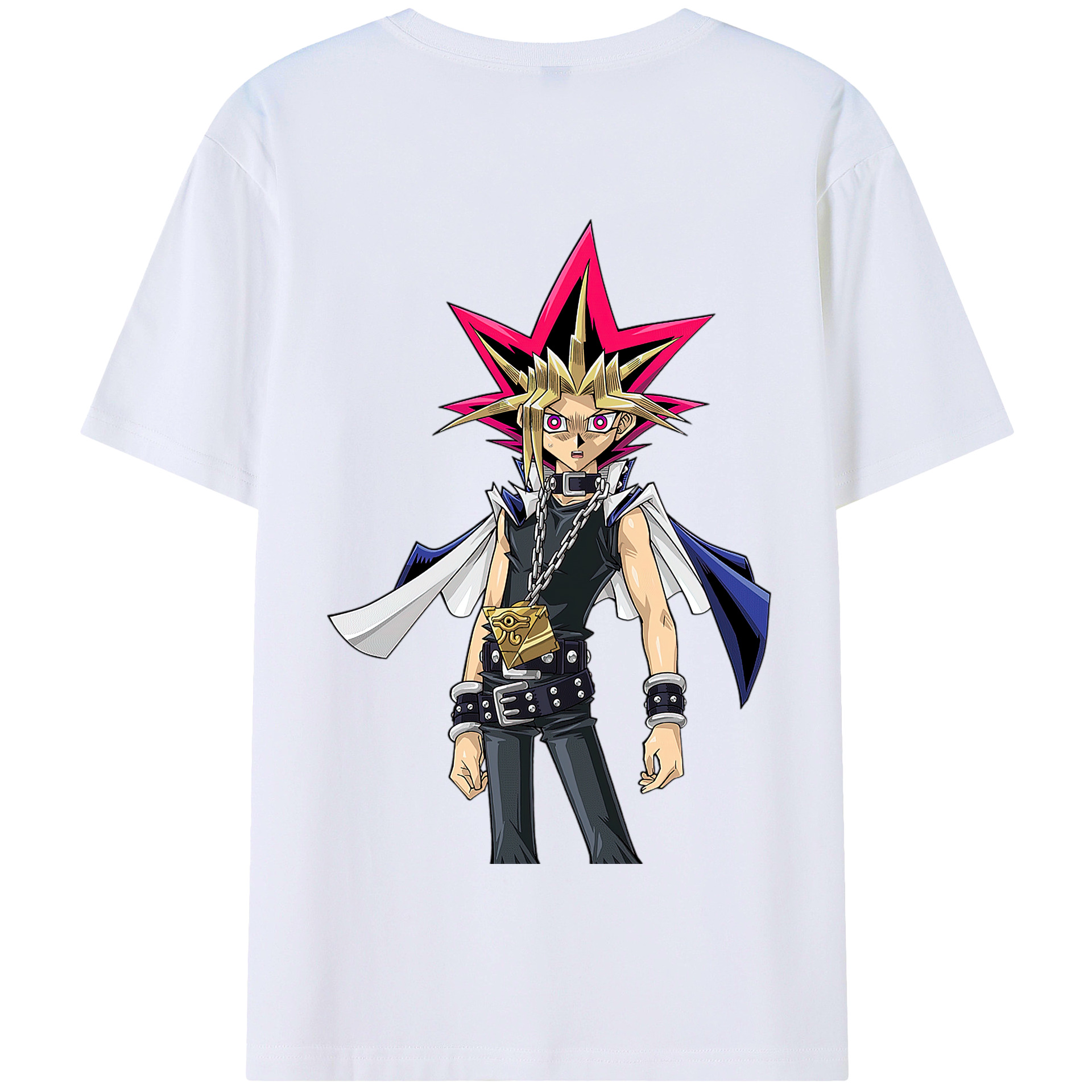 遊☆戯☆王 Yu-Gi-Oh! 綿100％半袖Tシャツ（背面プリント）