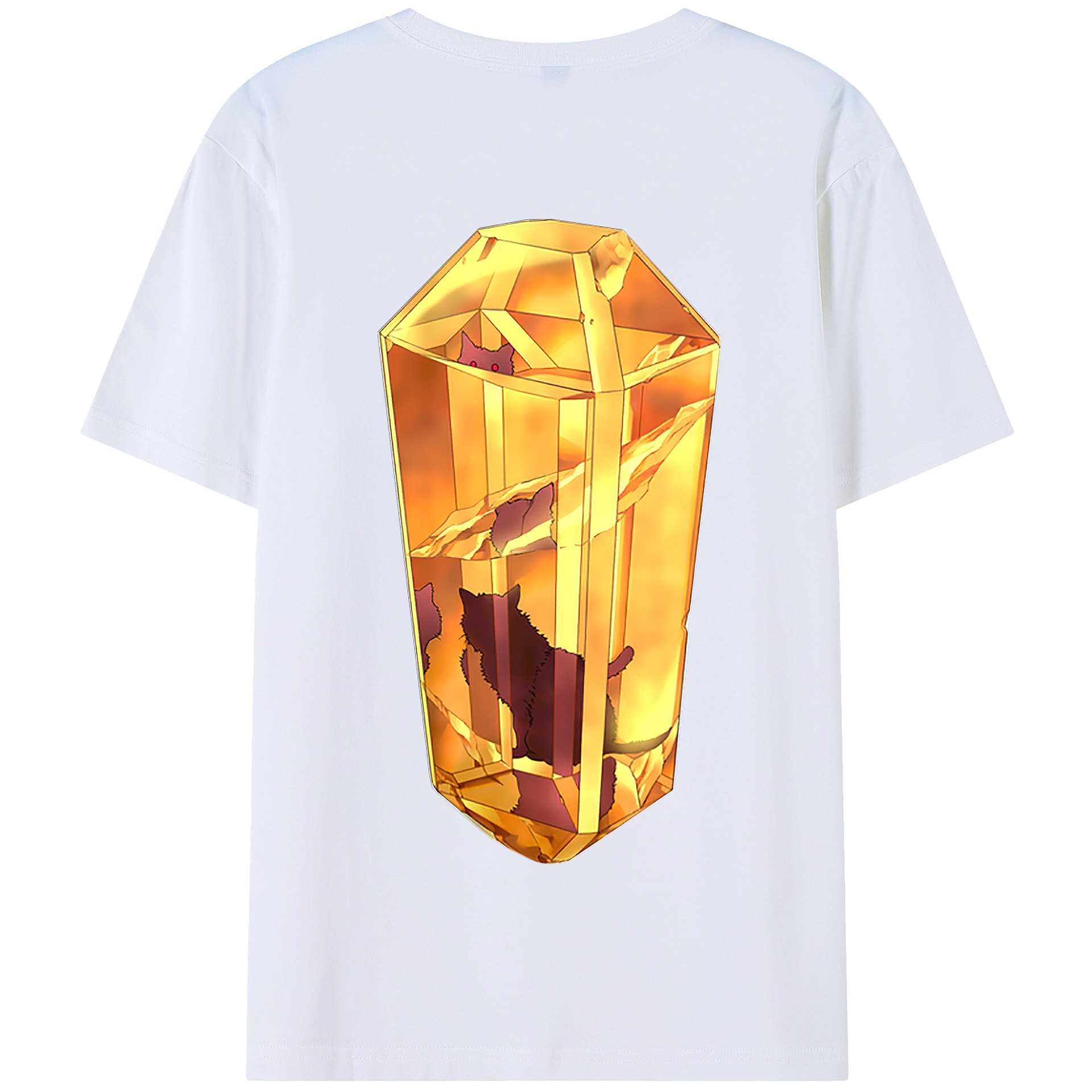 遊☆戯☆王 Yu-Gi-Oh! 綿100％半袖Tシャツ（背面プリント）