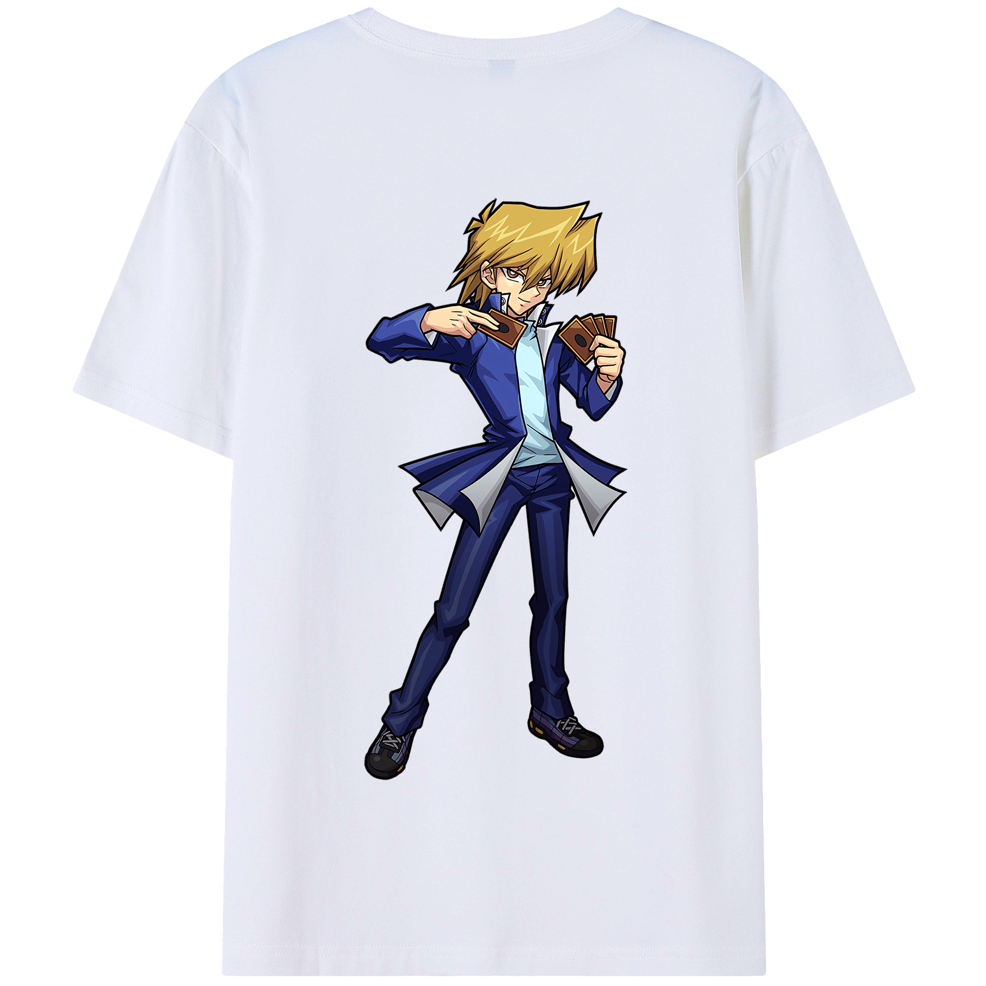 遊☆戯☆王 Yu-Gi-Oh! 綿100%半袖Tシャツ(背面プリント) 遊☆戯☆王 Yu-Gi-Oh! 綿100%半袖Tシャツ(背面プリント)
