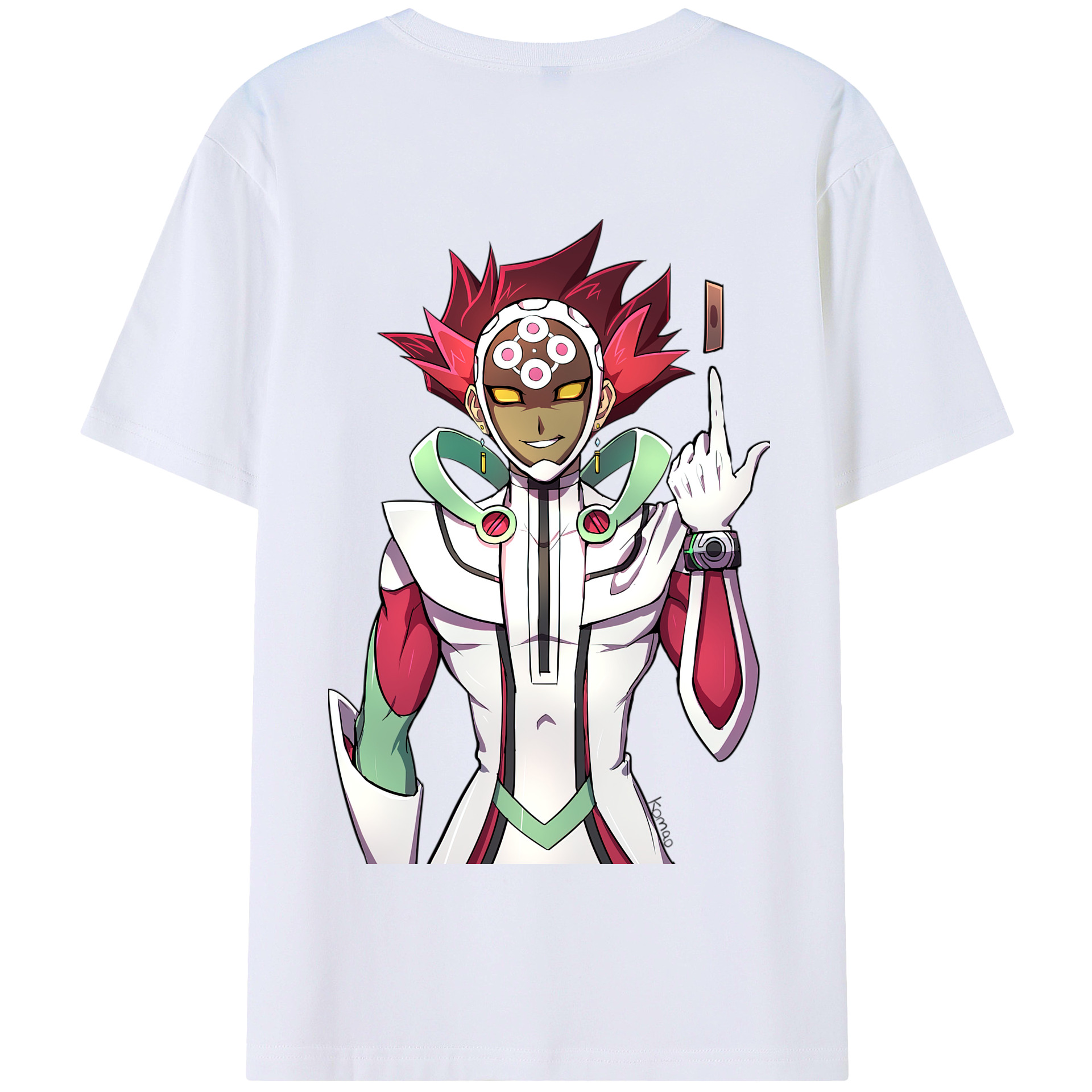 遊☆戯☆王 Yu-Gi-Oh! 綿100％半袖Tシャツ（背面プリント）