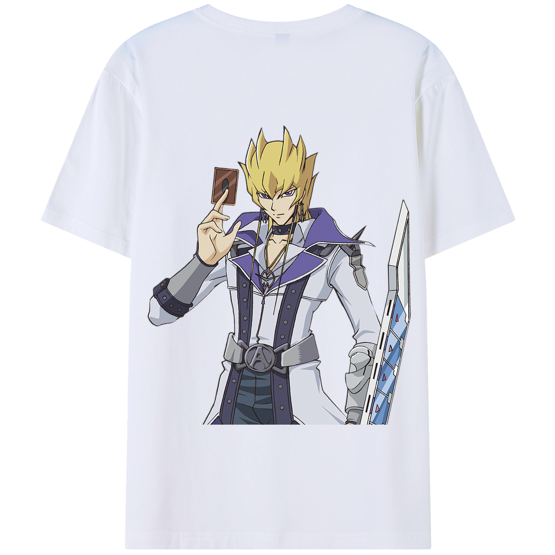 遊☆戯☆王 Yu-Gi-Oh! 綿100％半袖Tシャツ（背面プリント）