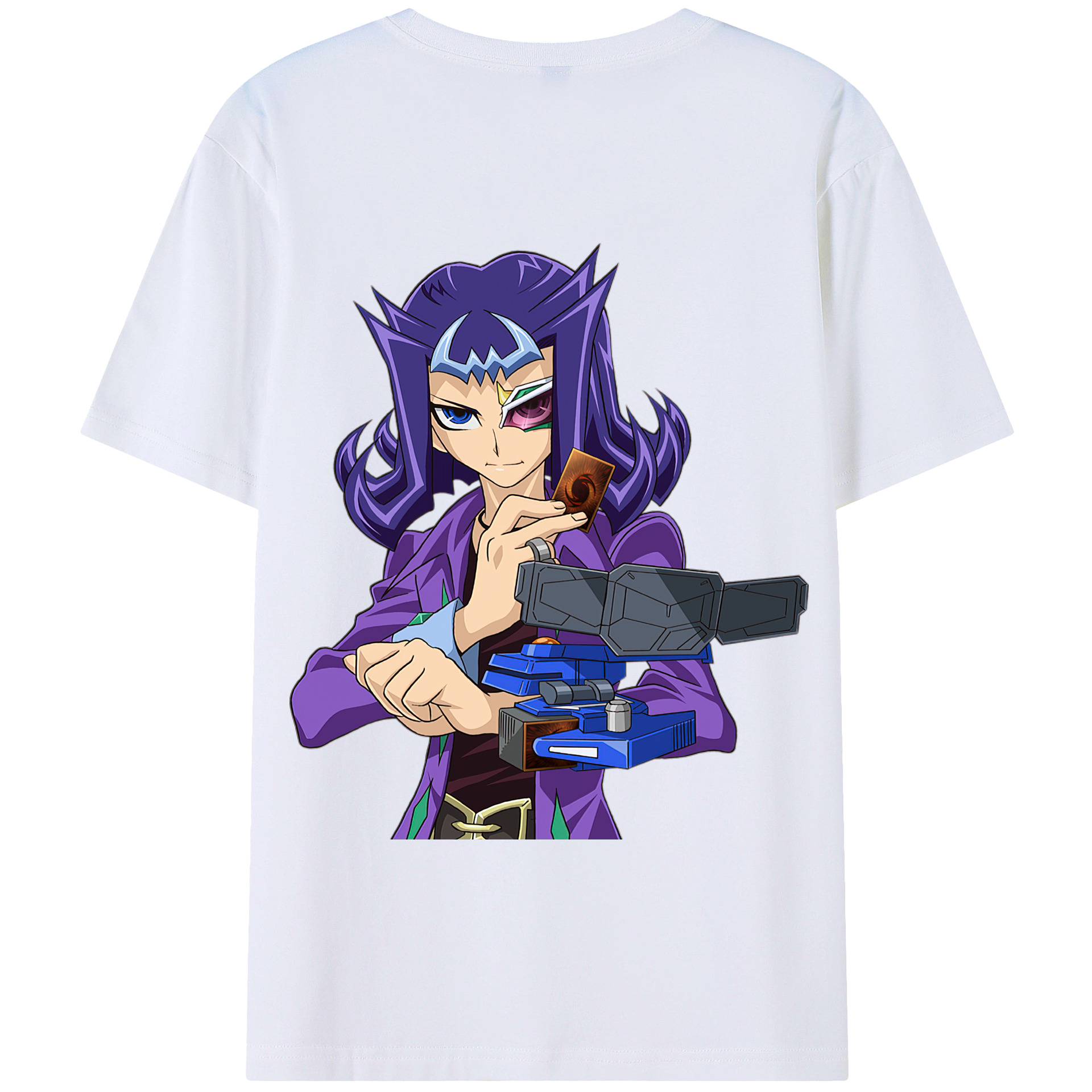 遊☆戯☆王 Yu-Gi-Oh! 綿100%半袖Tシャツ(背面プリント) 遊☆戯☆王 Yu-Gi-Oh! 綿100%半袖Tシャツ(背面プリント)