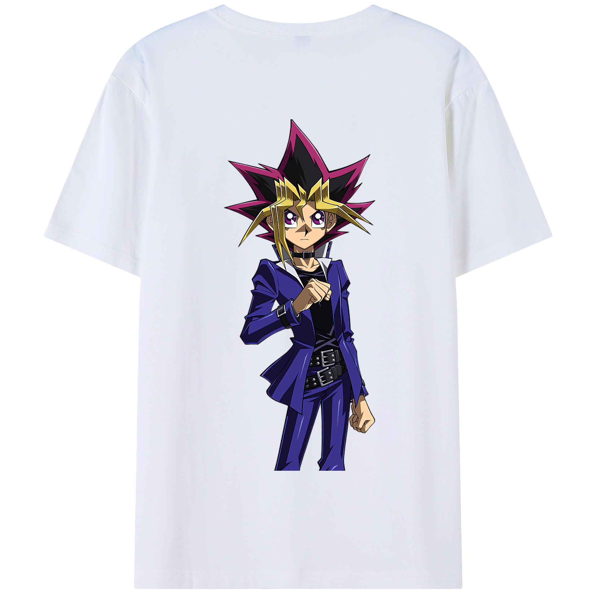 遊☆戯☆王 Yu-Gi-Oh! 綿100％半袖Tシャツ（背面プリント）