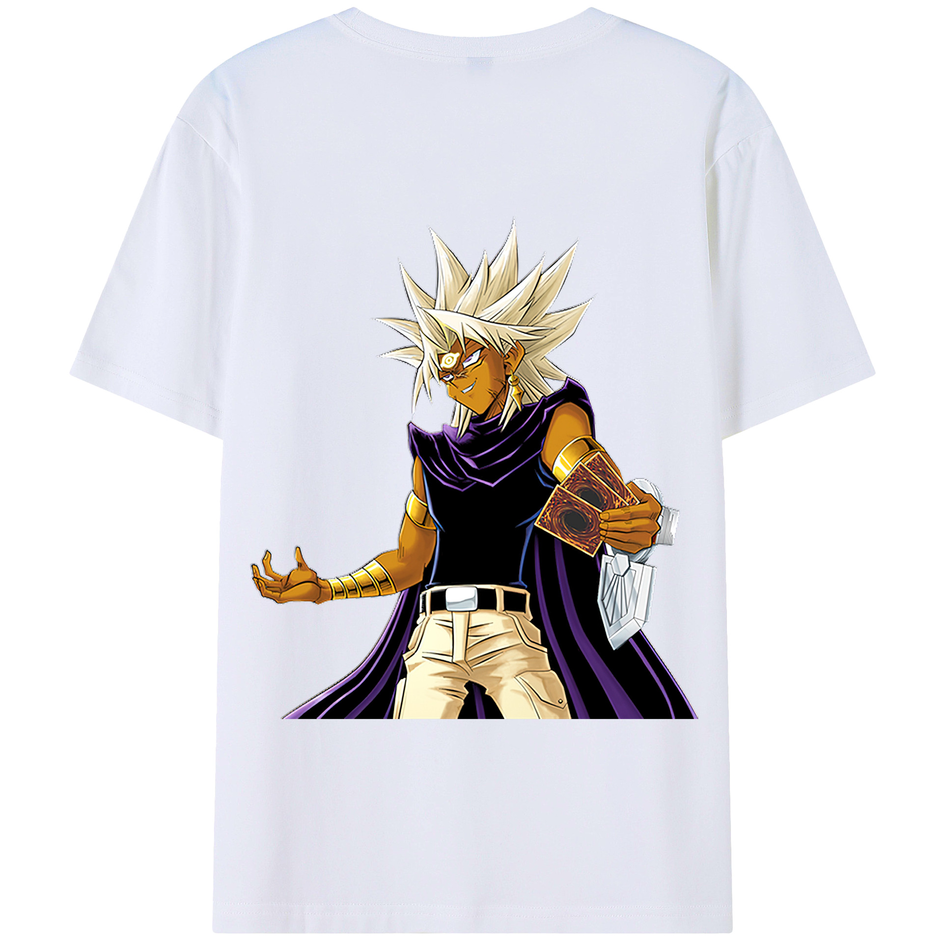 遊☆戯☆王 Yu-Gi-Oh! 綿100％半袖Tシャツ（背面プリント）