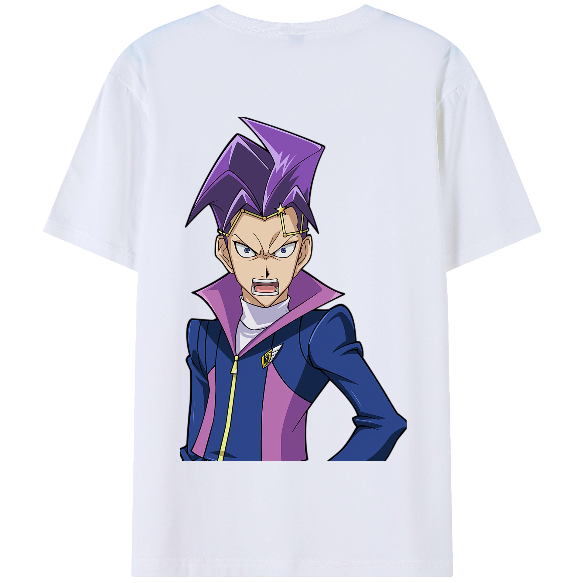 遊☆戯☆王 Yu-Gi-Oh! 綿100％半袖Tシャツ（背面プリント）