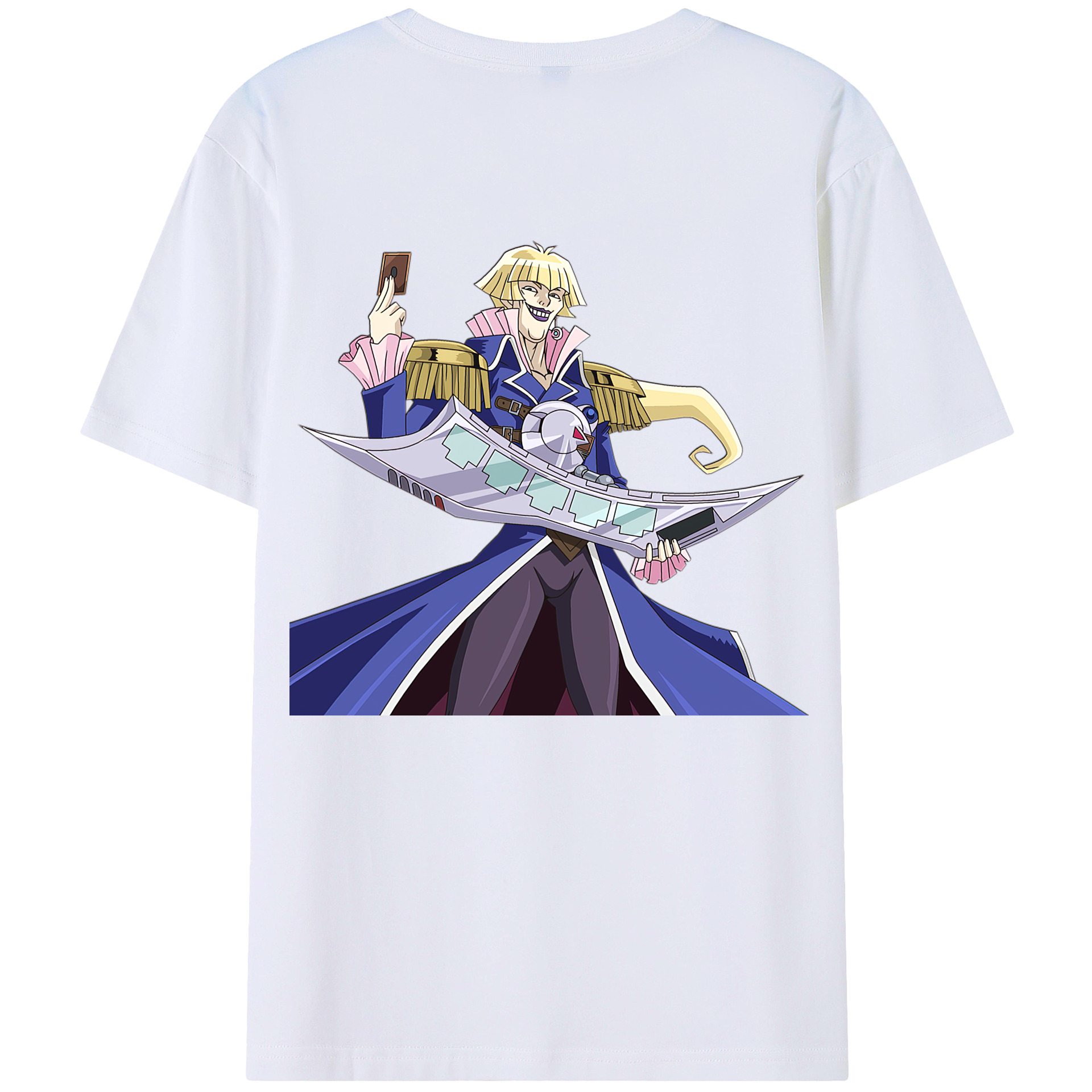遊☆戯☆王 Yu-Gi-Oh! 綿100%半袖Tシャツ(背面プリント) 遊☆戯☆王 Yu-Gi-Oh! 綿100%半袖Tシャツ(背面プリント)
