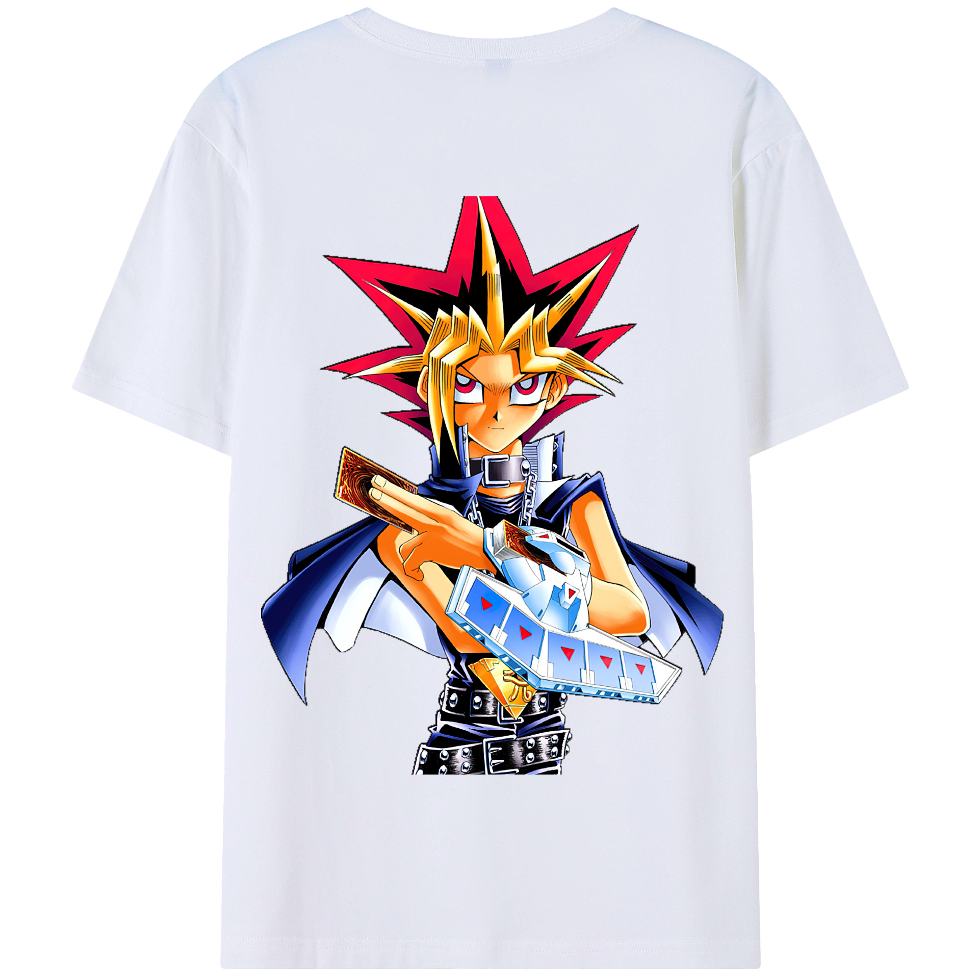 （画像用） 遊☆戯☆王 Yu-Gi-Oh! 綿100％半袖Tシャツ（背面プリント）