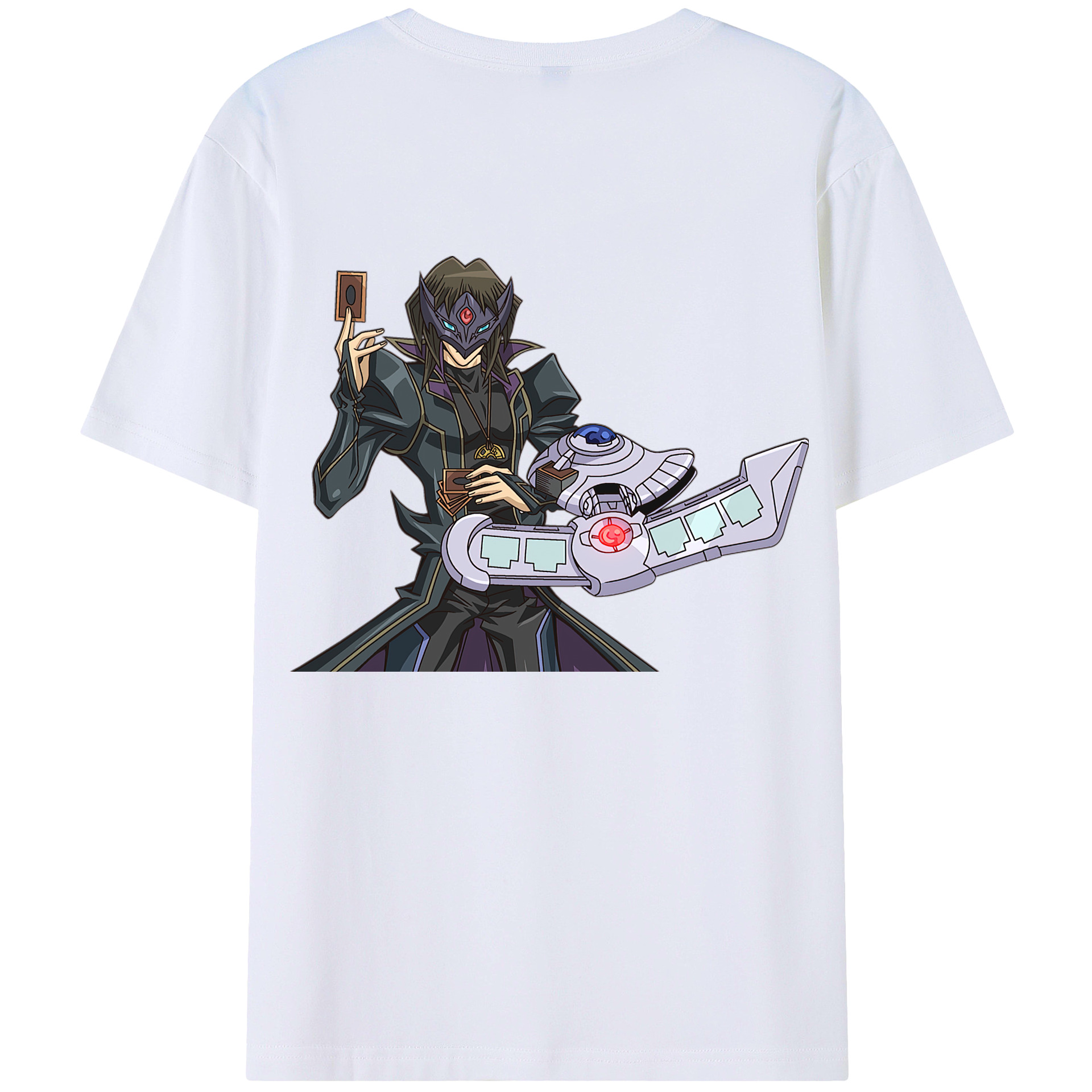 （画像用） 遊☆戯☆王 Yu-Gi-Oh! 綿100％半袖Tシャツ（背面プリント）