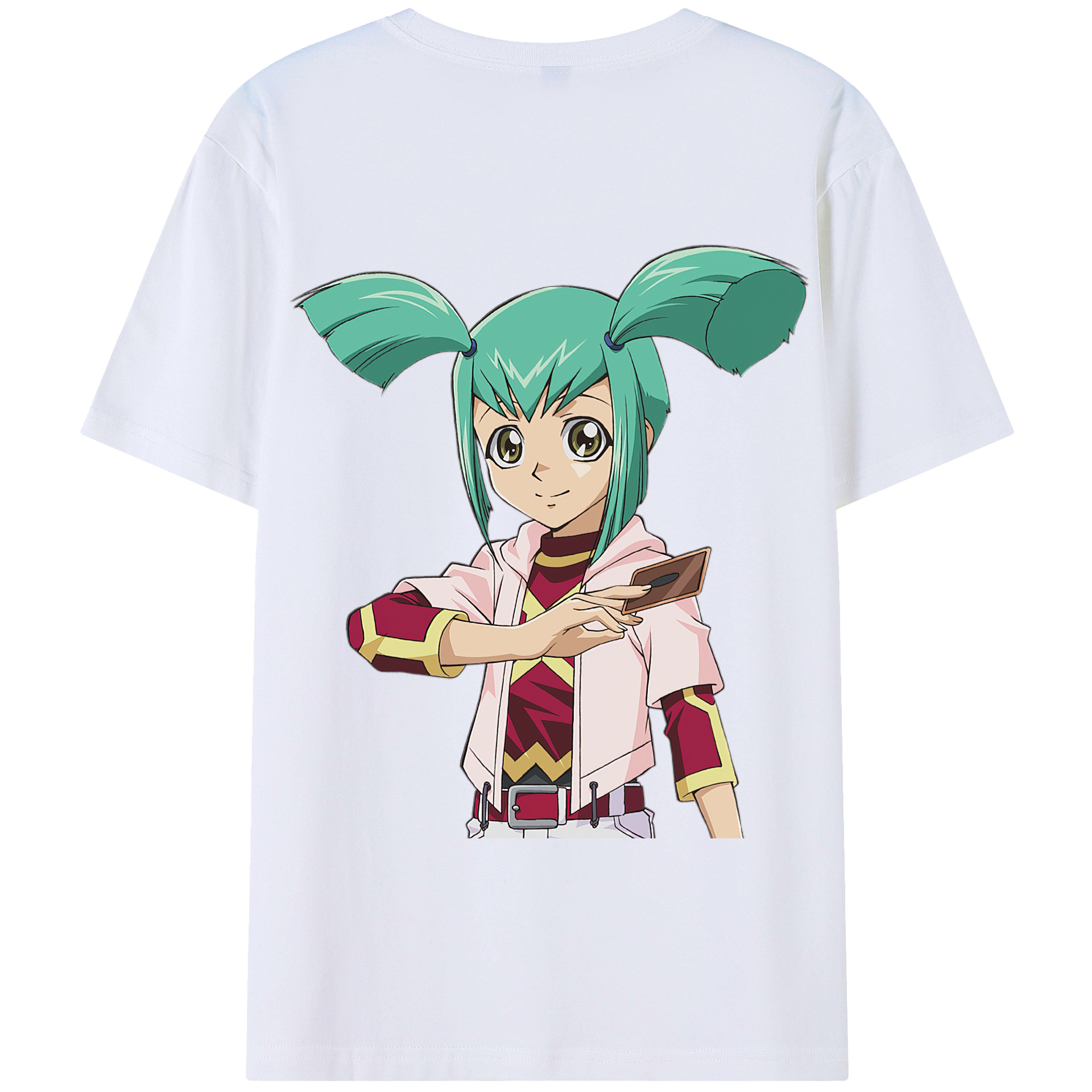 （画像用） 遊☆戯☆王 Yu-Gi-Oh! 綿100％半袖Tシャツ（背面プリント）