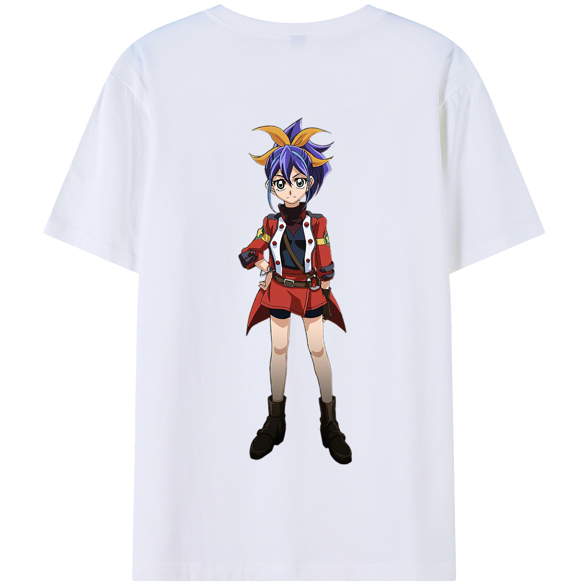 遊☆戯☆王 Yu-Gi-Oh! 綿100%半袖Tシャツ(背面プリント) 遊☆戯☆王 Yu-Gi-Oh! 綿100%半袖Tシャツ(背面プリント)