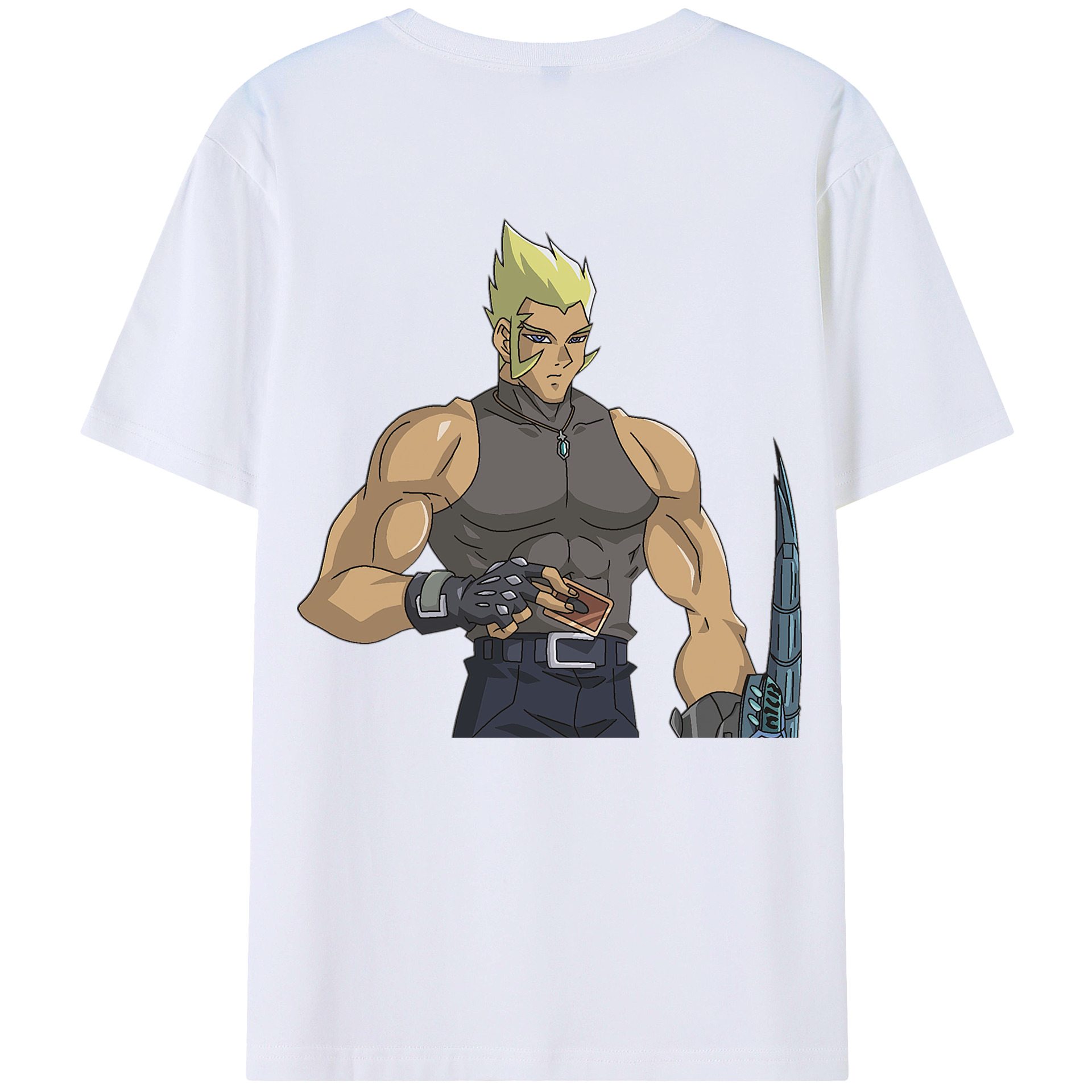 遊☆戯☆王 Yu-Gi-Oh! 綿100％半袖Tシャツ（背面プリント）