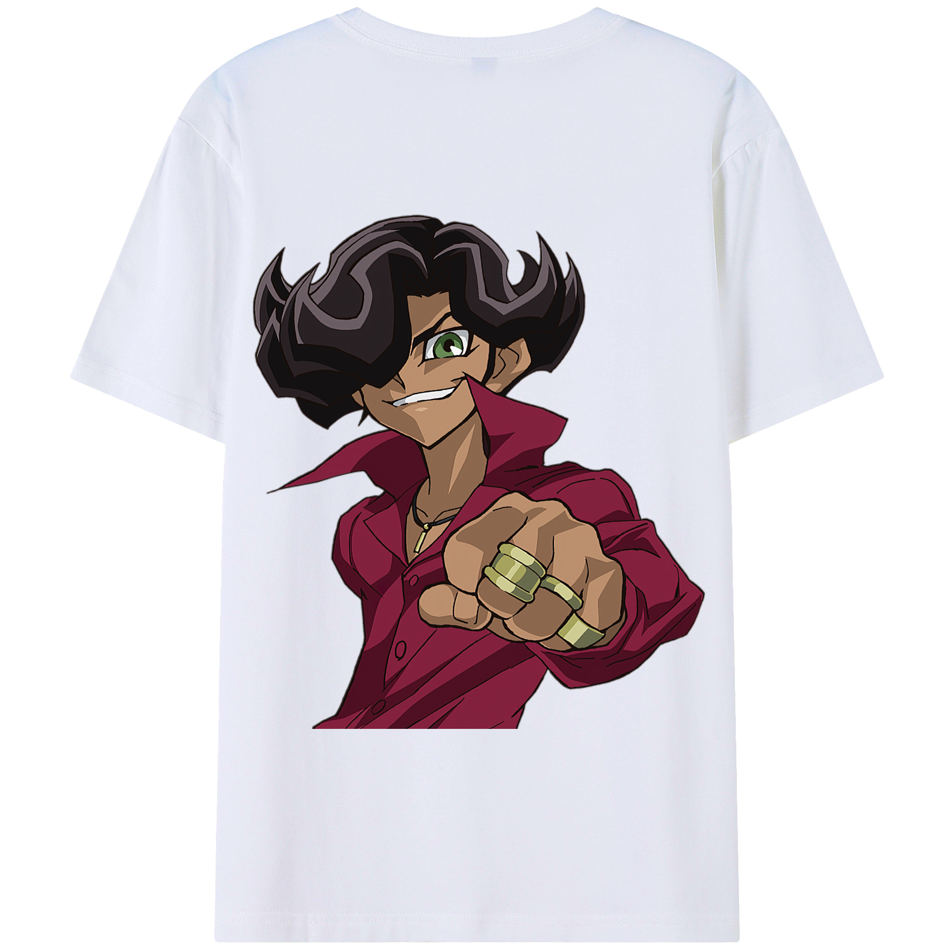 遊☆戯☆王 Yu-Gi-Oh! 綿100％半袖Tシャツ（背面プリント）