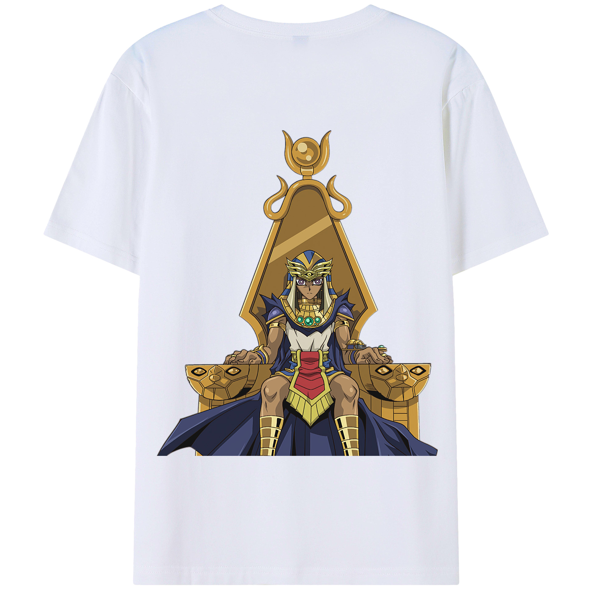 遊☆戯☆王 Yu-Gi-Oh! 綿100％半袖Tシャツ（背面プリント）