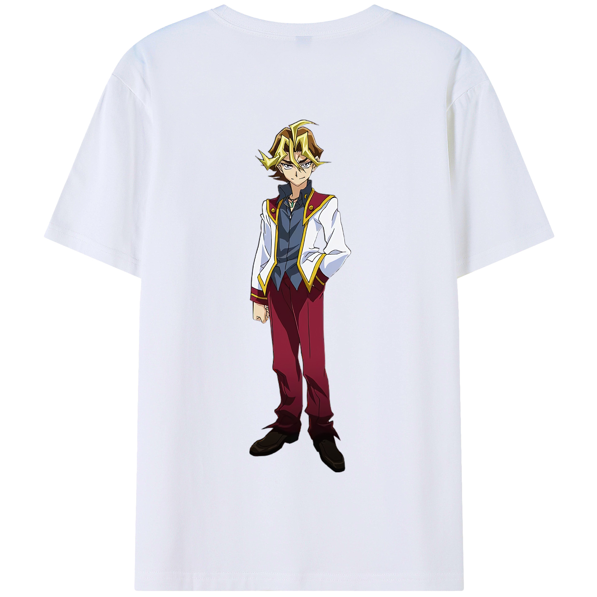 遊☆戯☆王 Yu-Gi-Oh! 綿100％半袖Tシャツ（背面プリント）
