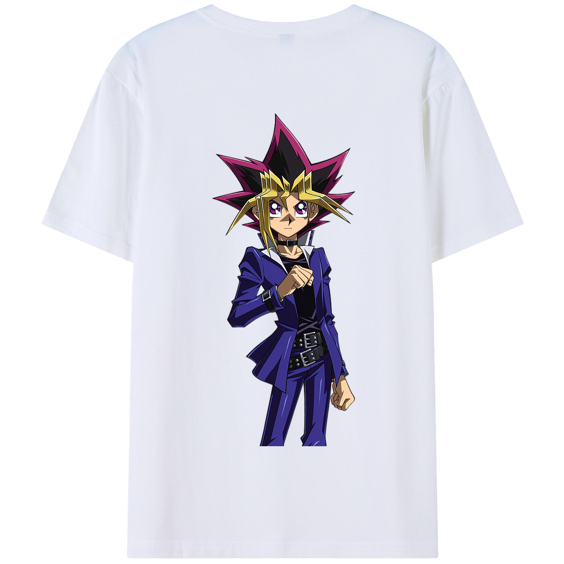 遊☆戯☆王 Yu-Gi-Oh! 綿100％半袖Tシャツ（背面プリント）