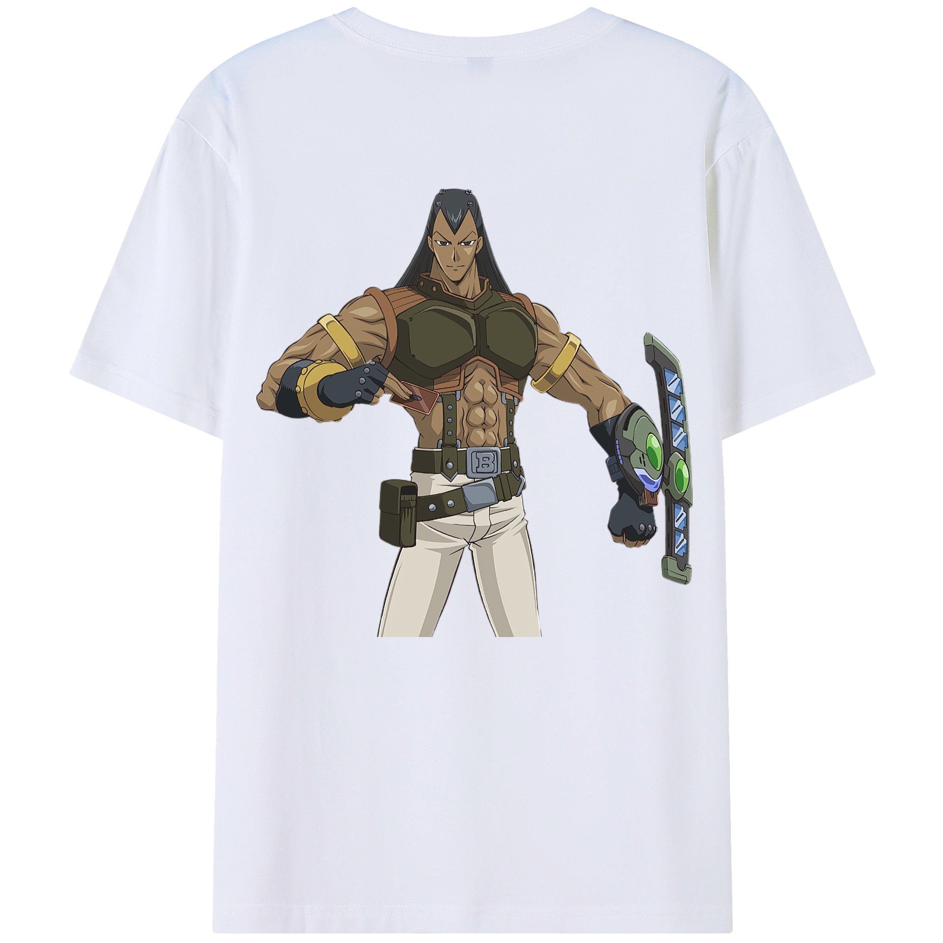 （画像用） 遊☆戯☆王 Yu-Gi-Oh! 綿100％半袖Tシャツ（背面プリント）