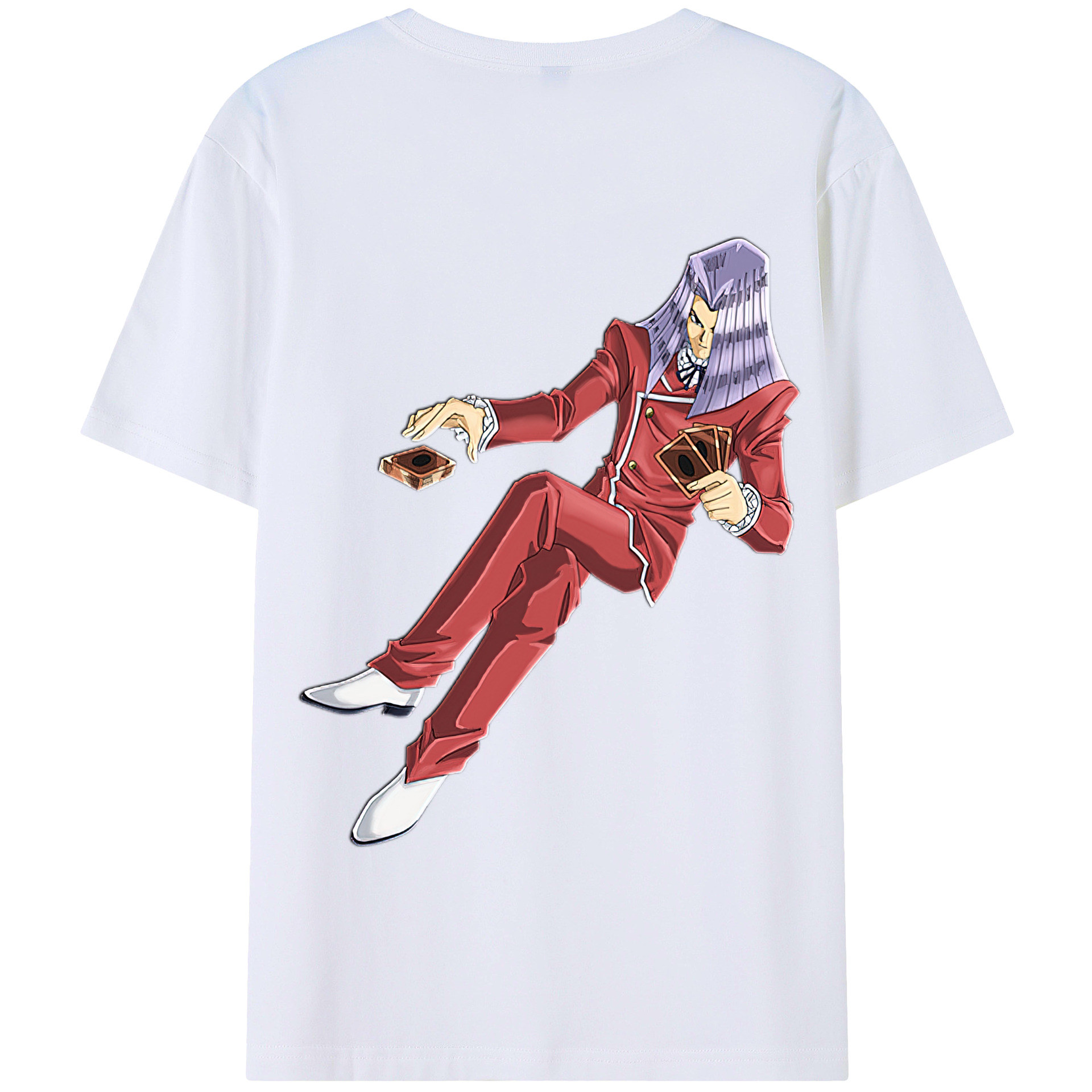 遊☆戯☆王 Yu-Gi-Oh! 綿100％半袖Tシャツ（背面プリント）