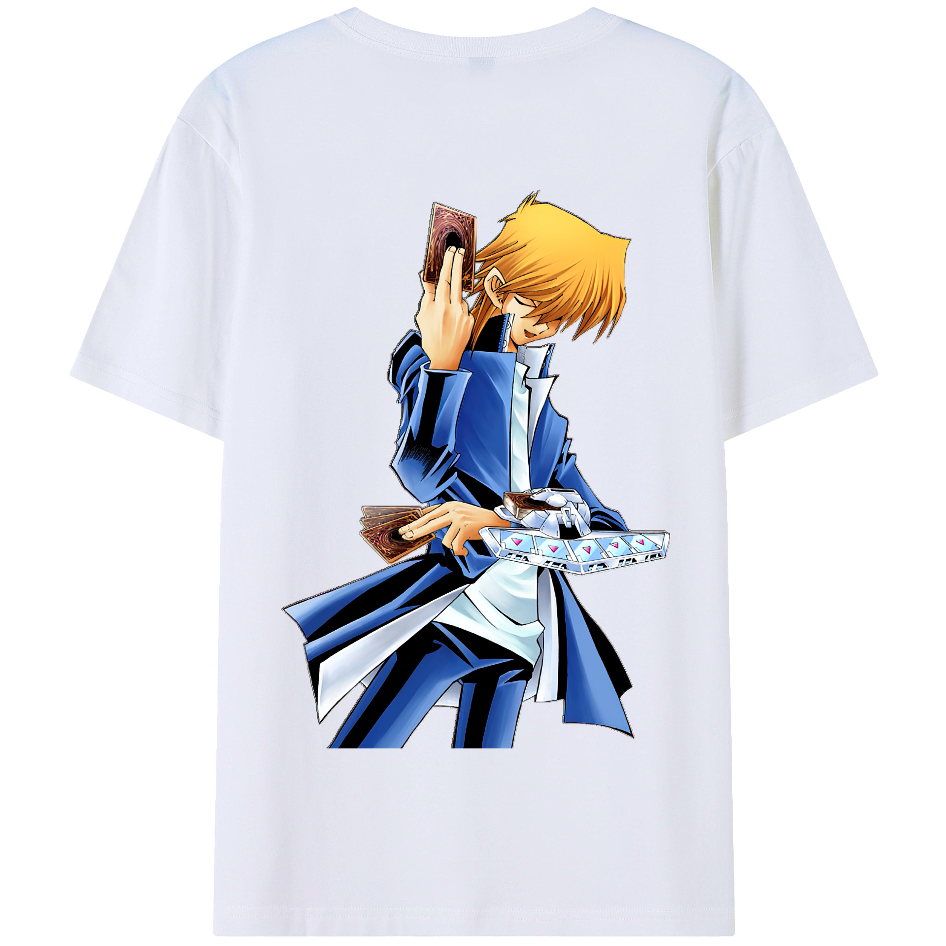遊☆戯☆王 Yu-Gi-Oh! 綿100％半袖Tシャツ（背面プリント）