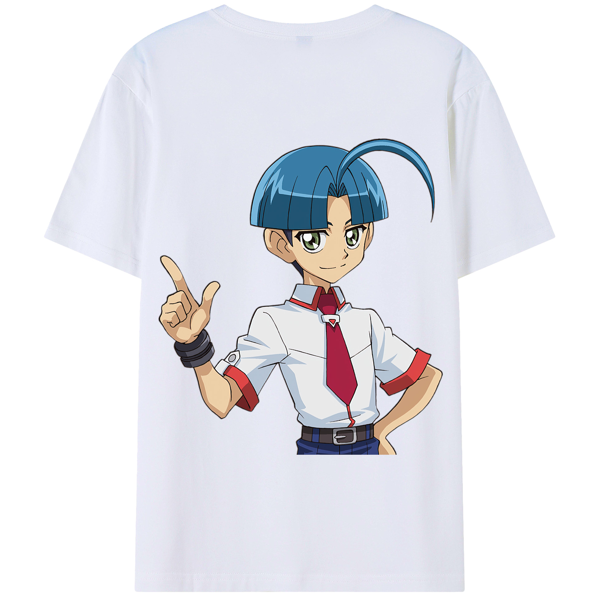 （画像用） 遊☆戯☆王 Yu-Gi-Oh! 綿100％半袖Tシャツ（背面プリント）