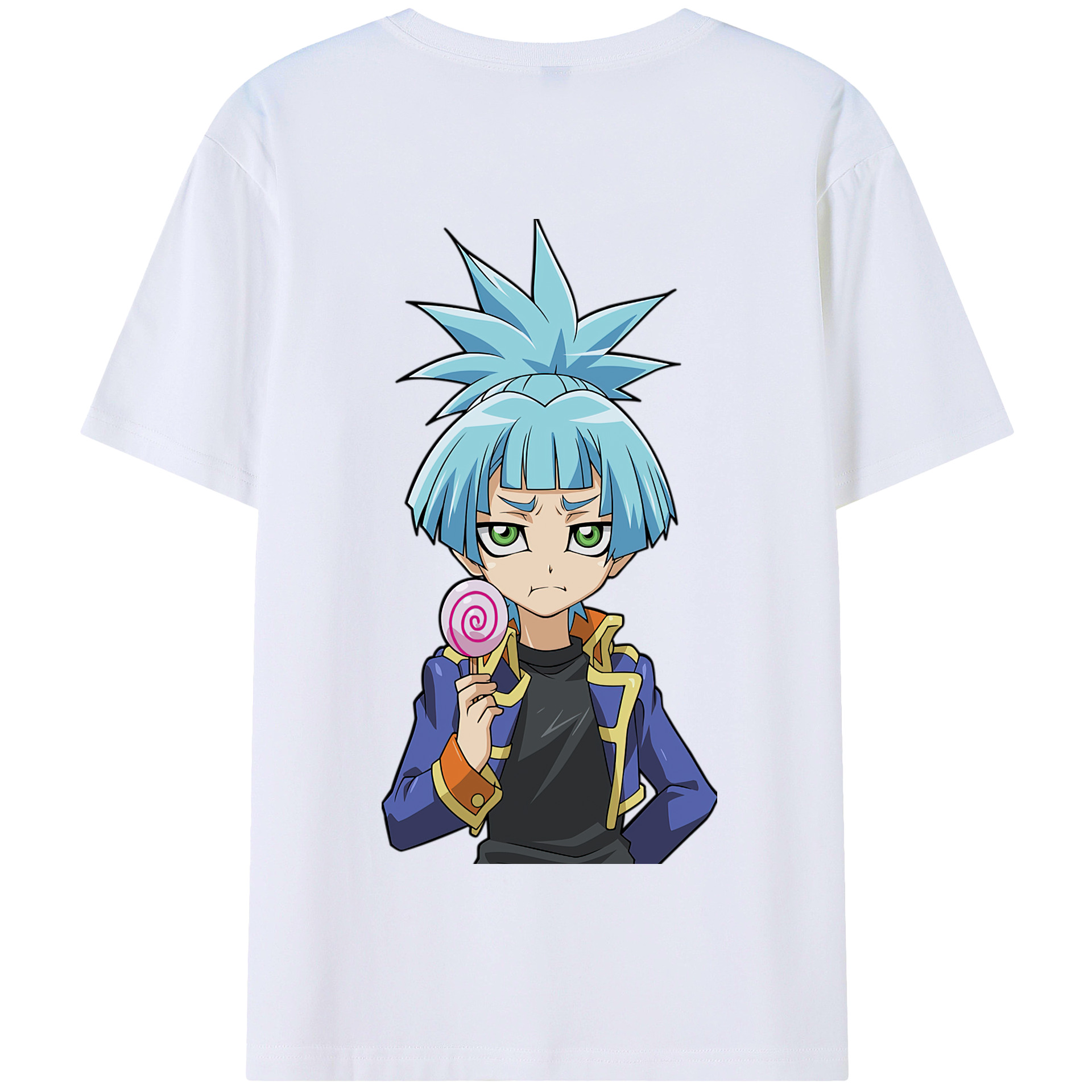 遊☆戯☆王 Yu-Gi-Oh! 綿100％半袖Tシャツ（背面プリント）