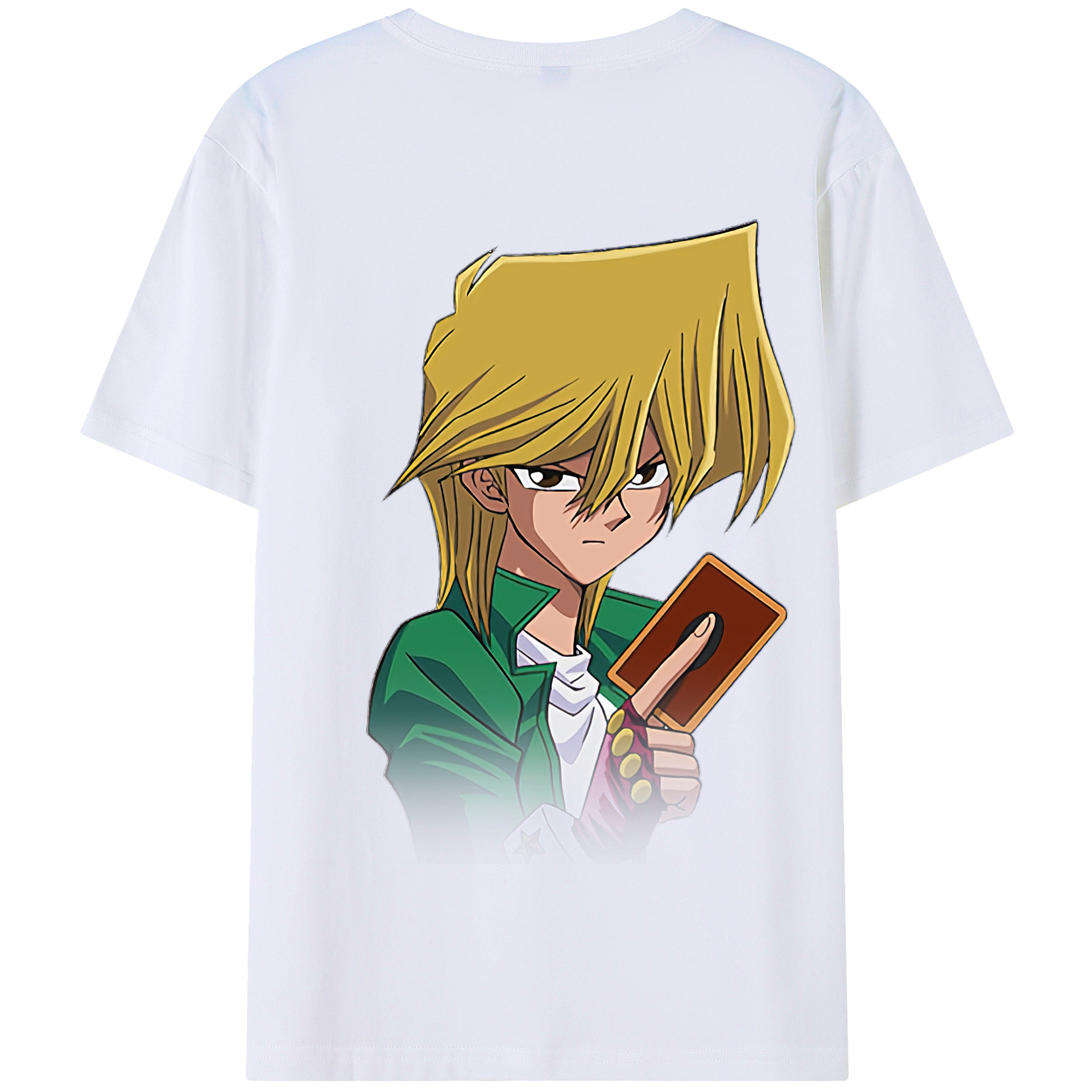 （画像用） 遊☆戯☆王 Yu-Gi-Oh! 綿100％半袖Tシャツ（背面プリント）