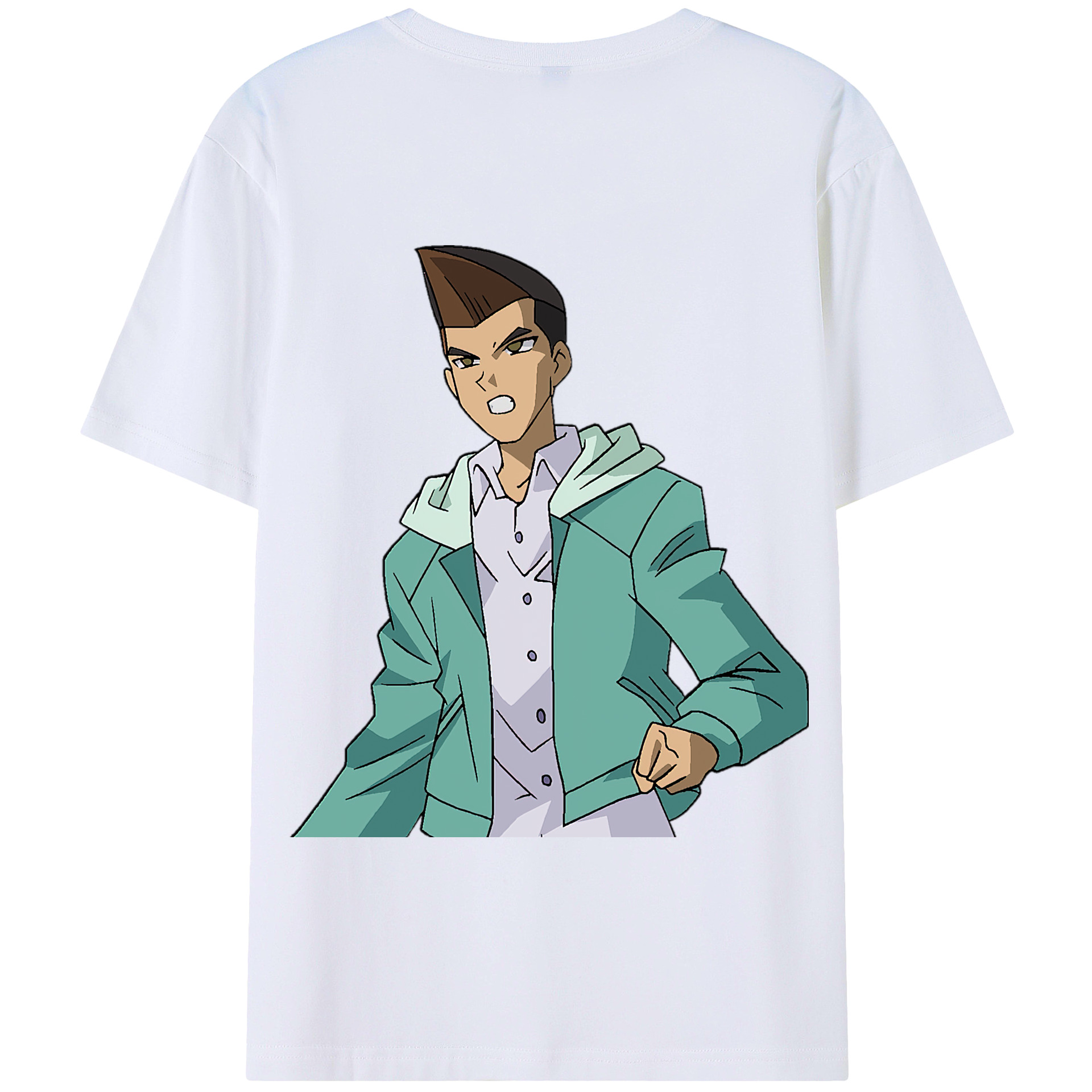 （画像用） 遊☆戯☆王 Yu-Gi-Oh! 綿100％半袖Tシャツ（背面プリント）
