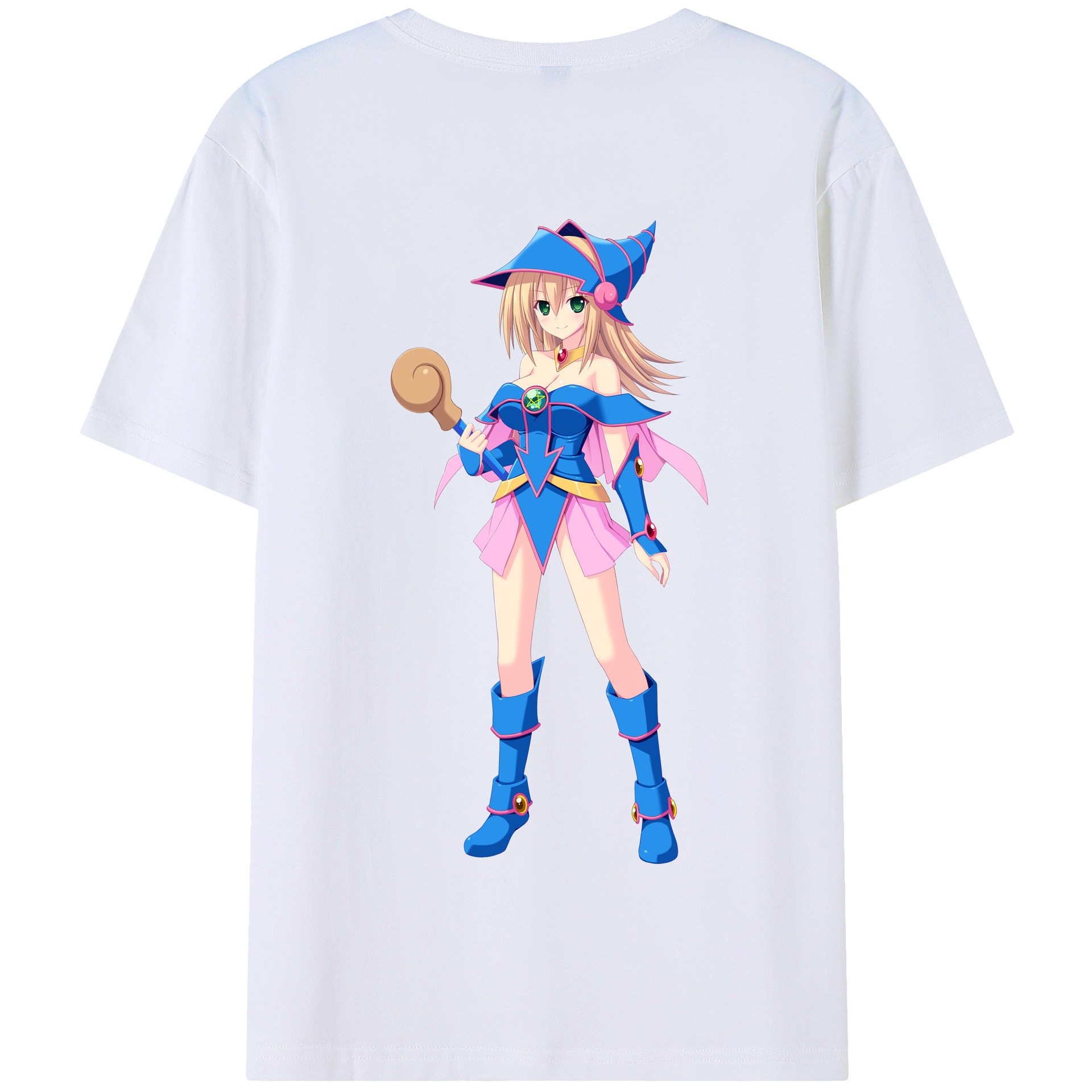 （画像用） 遊☆戯☆王 Yu-Gi-Oh! 綿100％半袖Tシャツ（背面プリント）