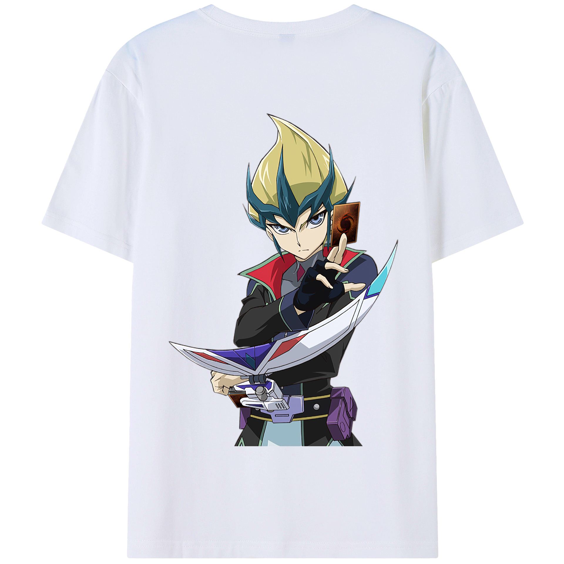 遊☆戯☆王 Yu-Gi-Oh! 綿100％半袖Tシャツ（背面プリント）