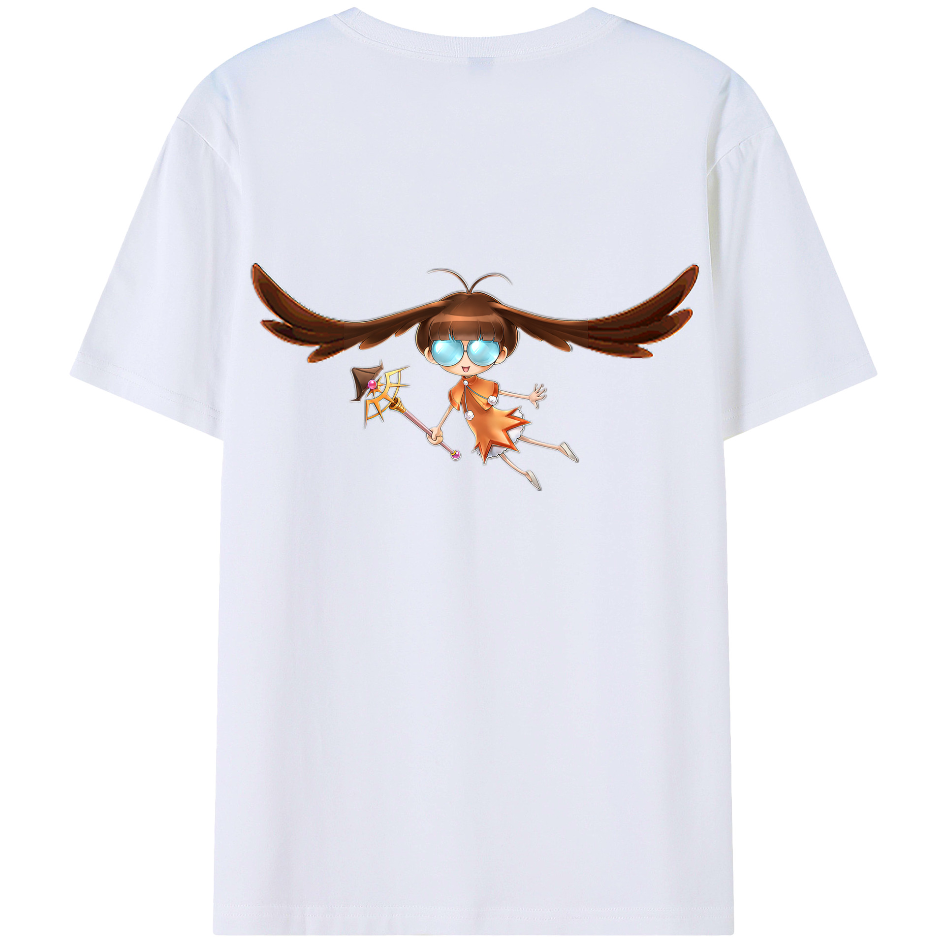 （画像用） 遊☆戯☆王 Yu-Gi-Oh! 綿100％半袖Tシャツ（背面プリント）