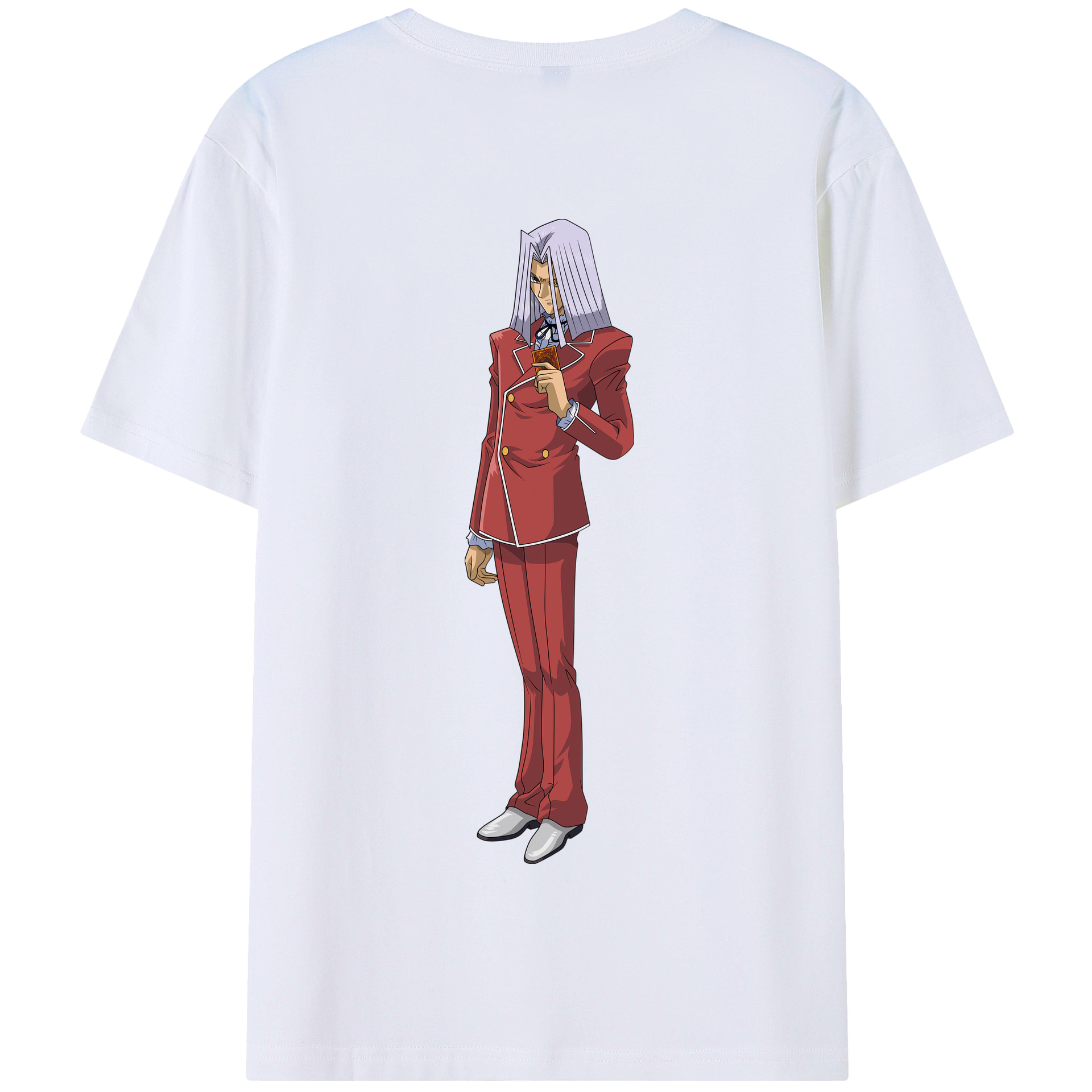 遊☆戯☆王 Yu-Gi-Oh! 綿100%半袖Tシャツ(背面プリント) 遊☆戯☆王 Yu-Gi-Oh! 綿100%半袖Tシャツ(背面プリント)