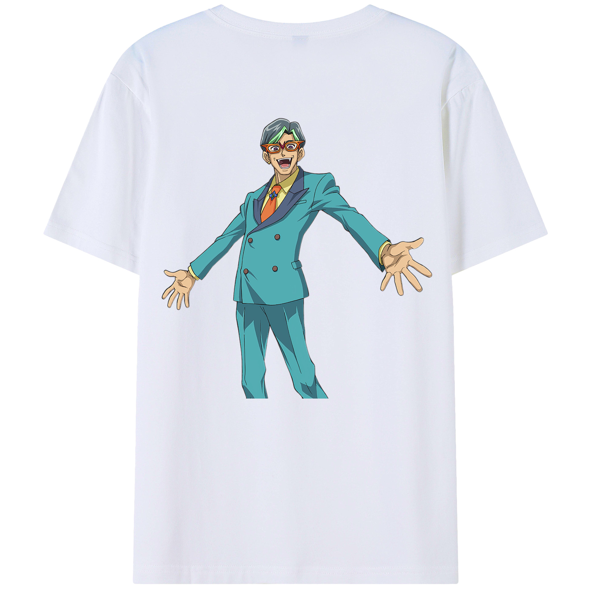 （画像用） 遊☆戯☆王 Yu-Gi-Oh! 綿100％半袖Tシャツ（背面プリント）