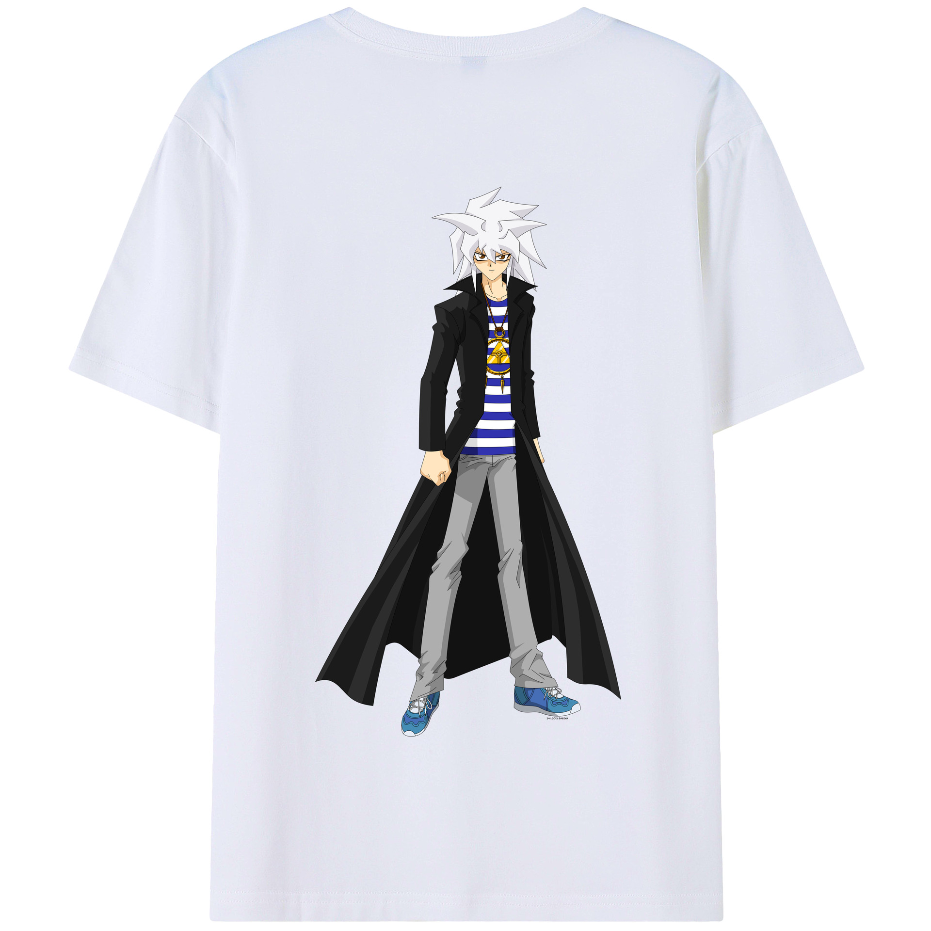 遊☆戯☆王 Yu-Gi-Oh! 綿100％半袖Tシャツ（背面プリント）