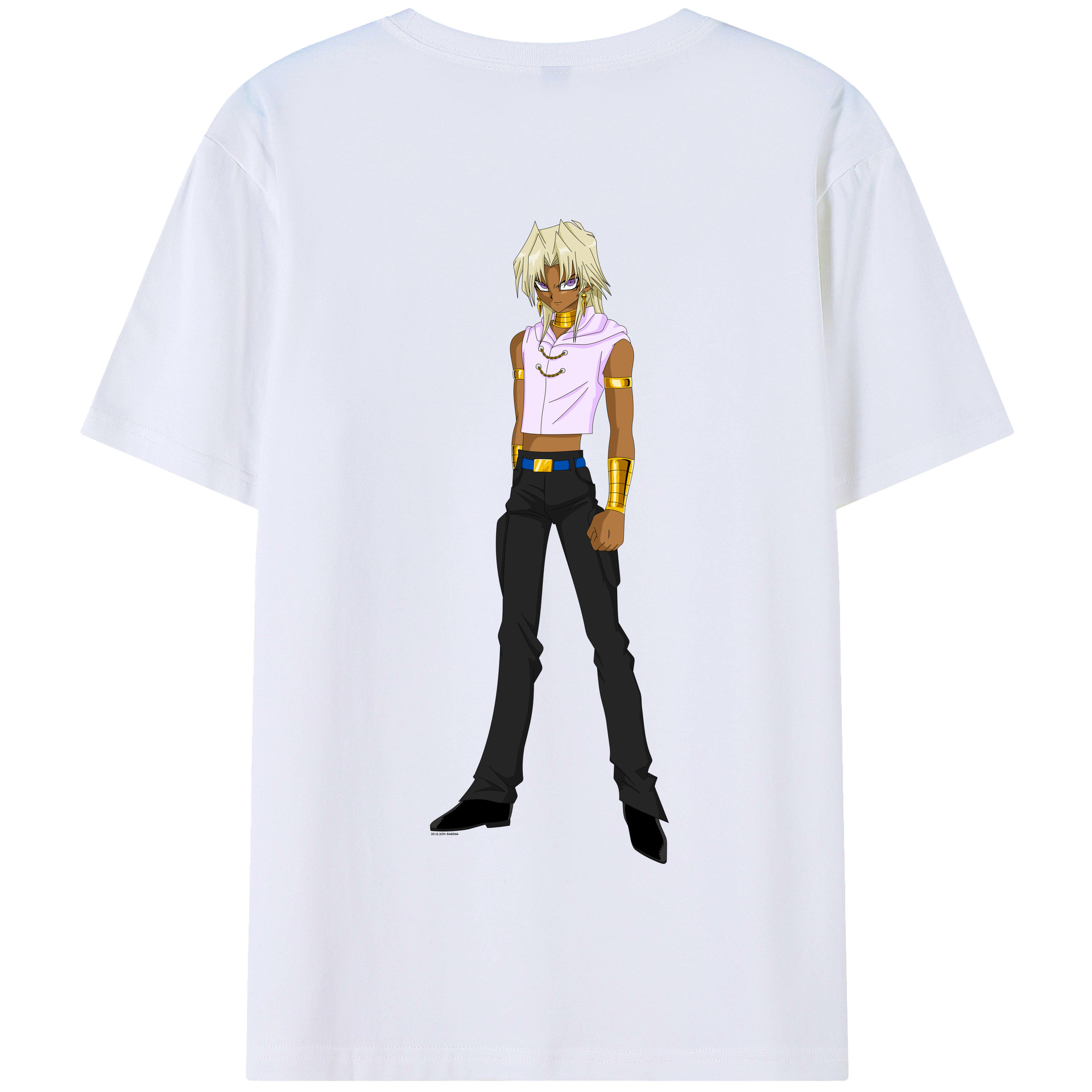 遊☆戯☆王 Yu-Gi-Oh! 綿100%半袖Tシャツ(背面プリント) 遊☆戯☆王 Yu-Gi-Oh! 綿100%半袖Tシャツ(背面プリント)
