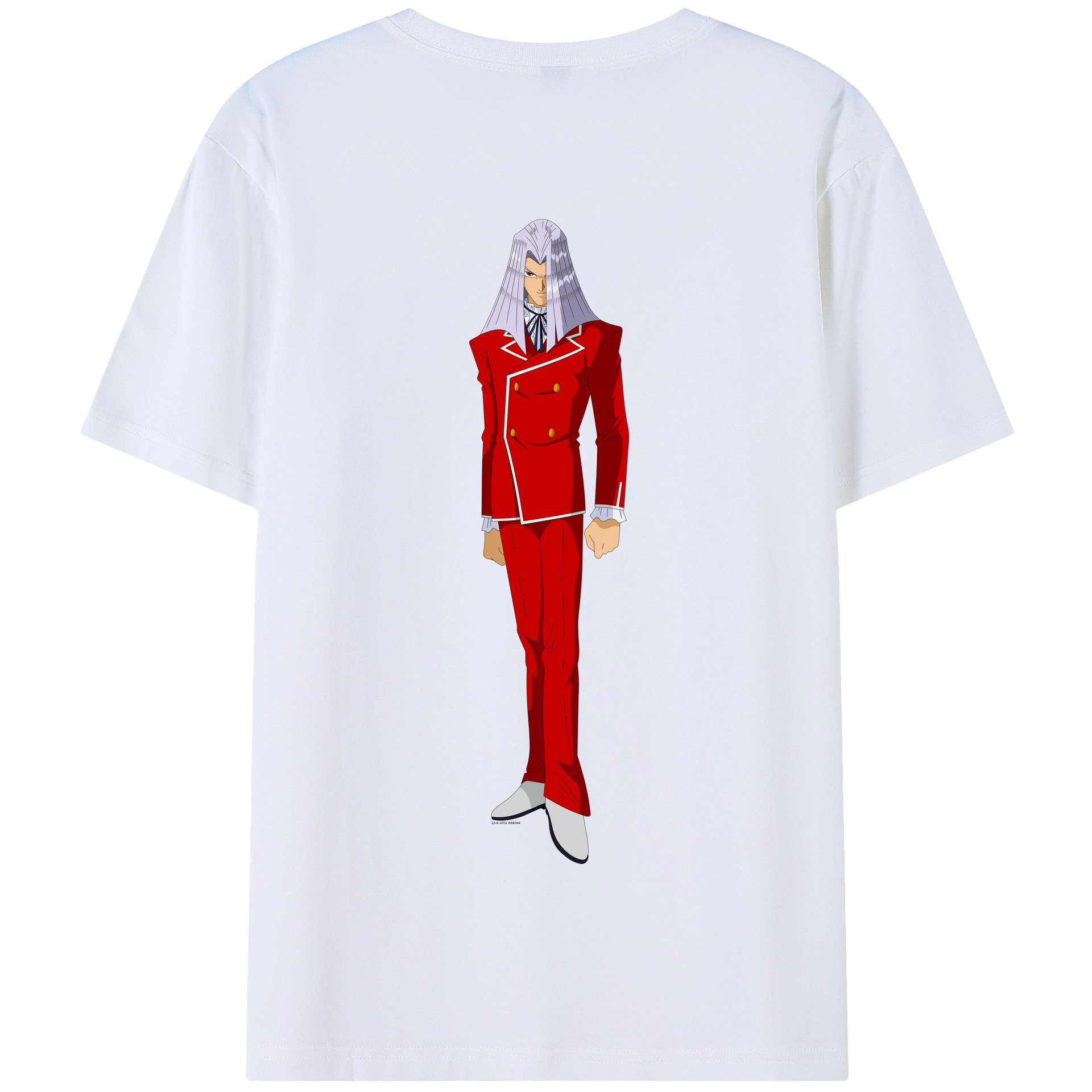 遊☆戯☆王 Yu-Gi-Oh! 綿100％半袖Tシャツ（背面プリント）